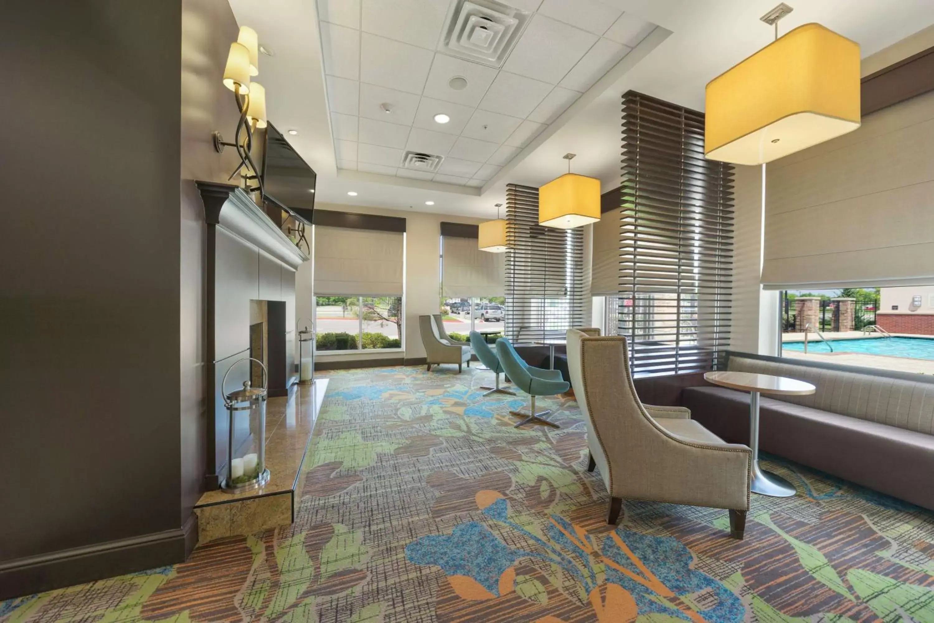 Lobby or reception, Fitness Center/Facilities in Hilton Garden Inn Lawton-Fort Sill