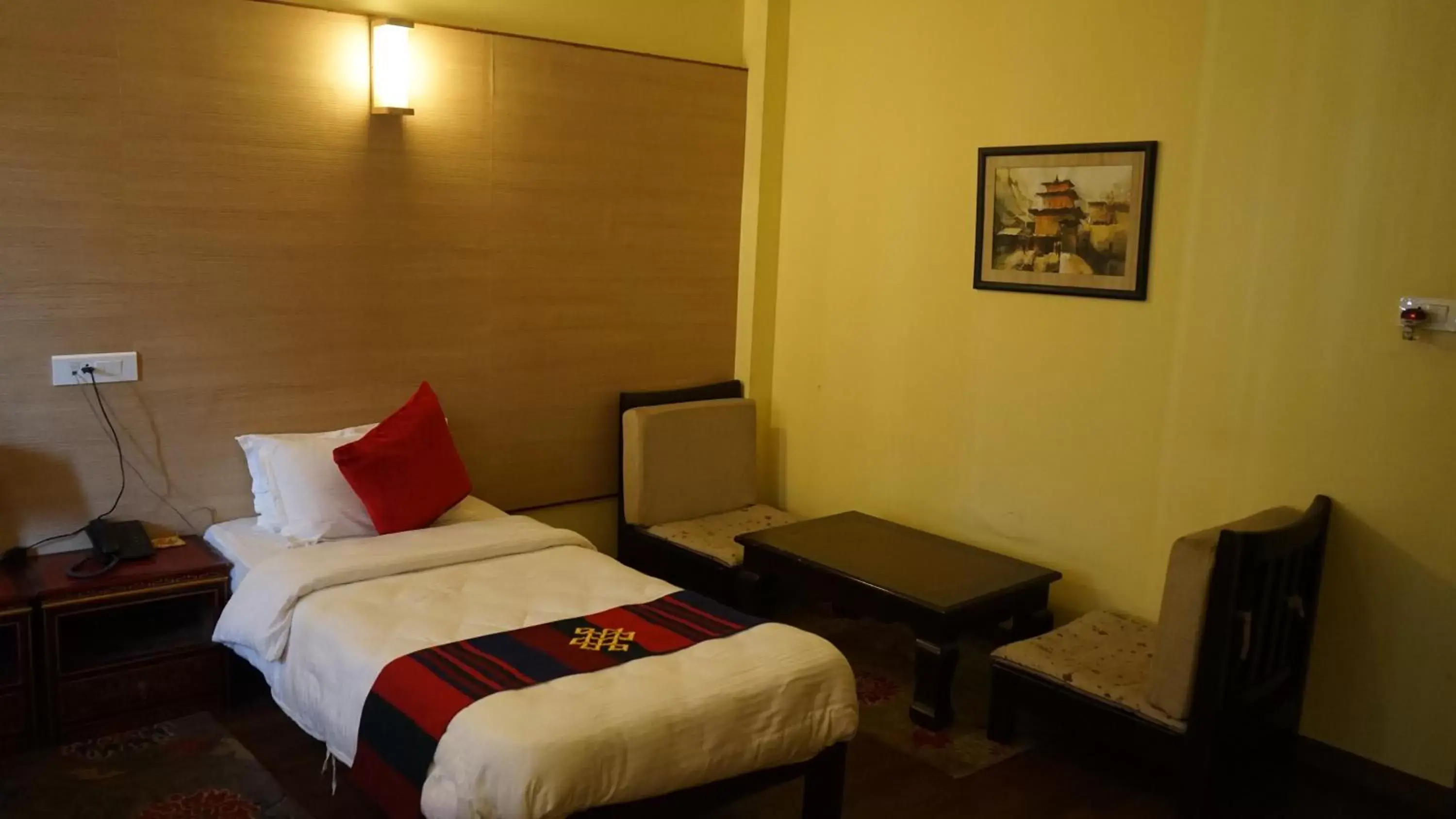 Bedroom, Bed in Hotel Siddhi Manakamana