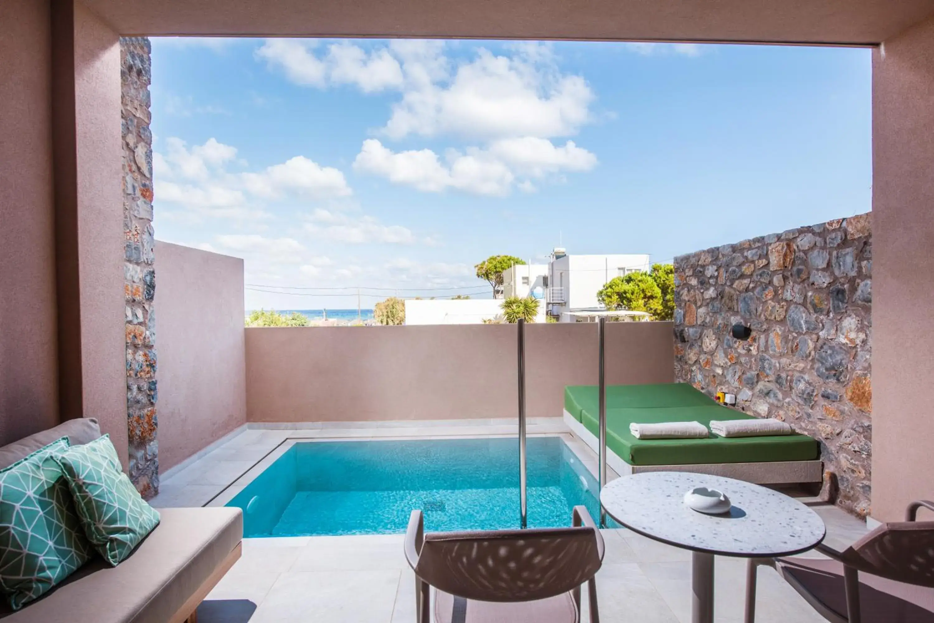 Swimming Pool in Paralos Venus Suites Adults Only