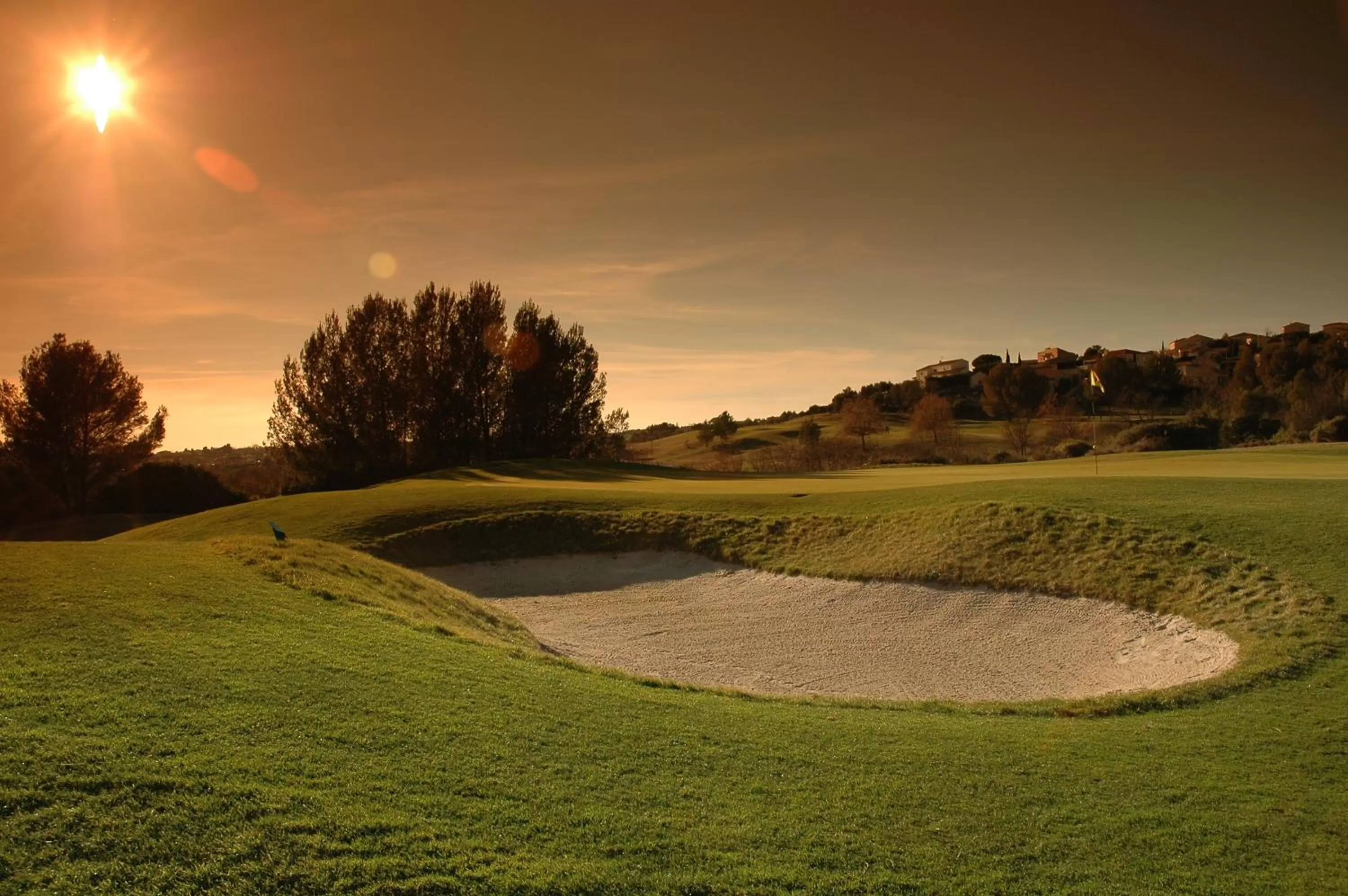 Natural landscape in Hôtel Golf Fontcaude