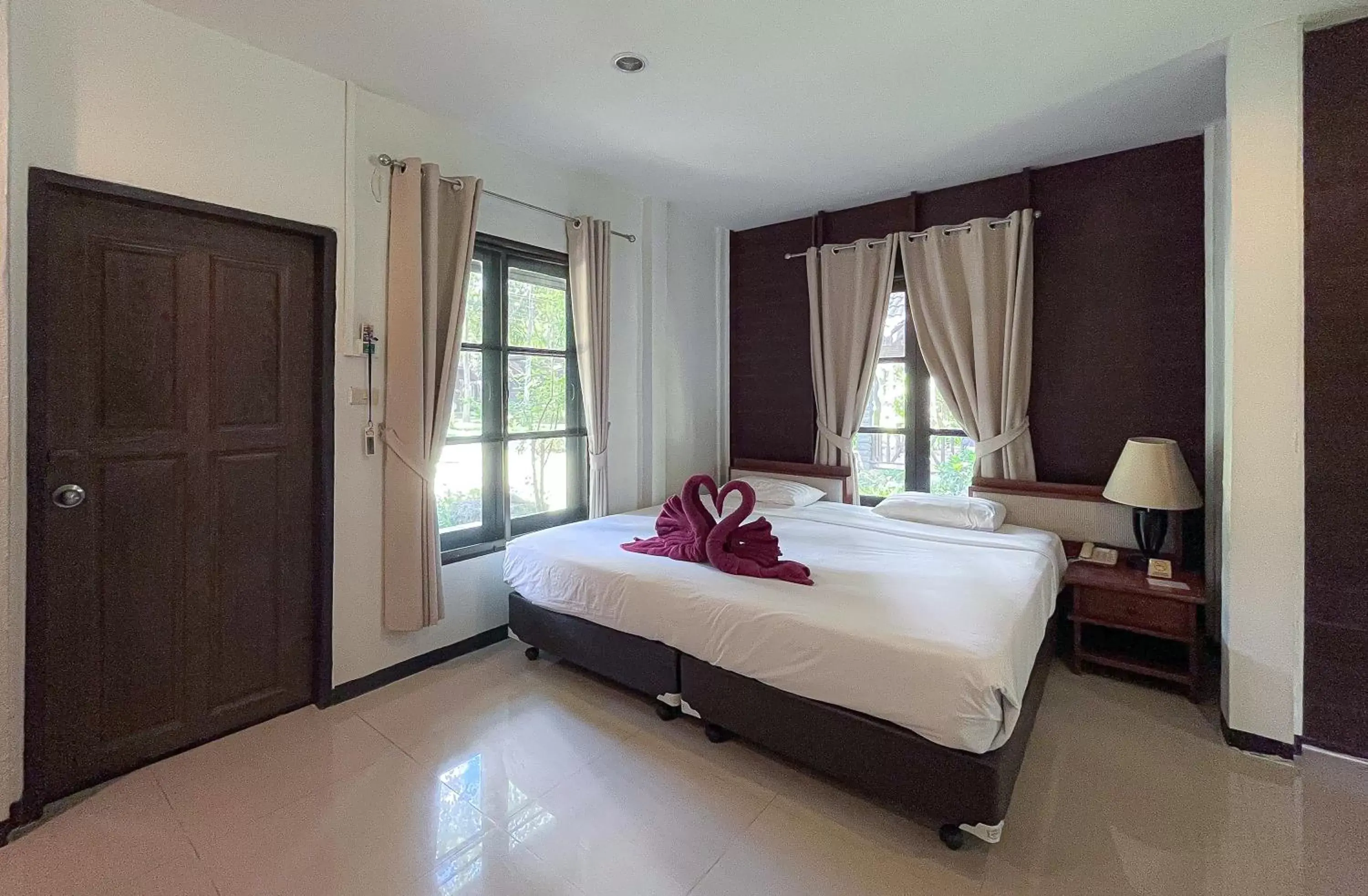 Bedroom, Bed in The Legacy River Kwai Resort