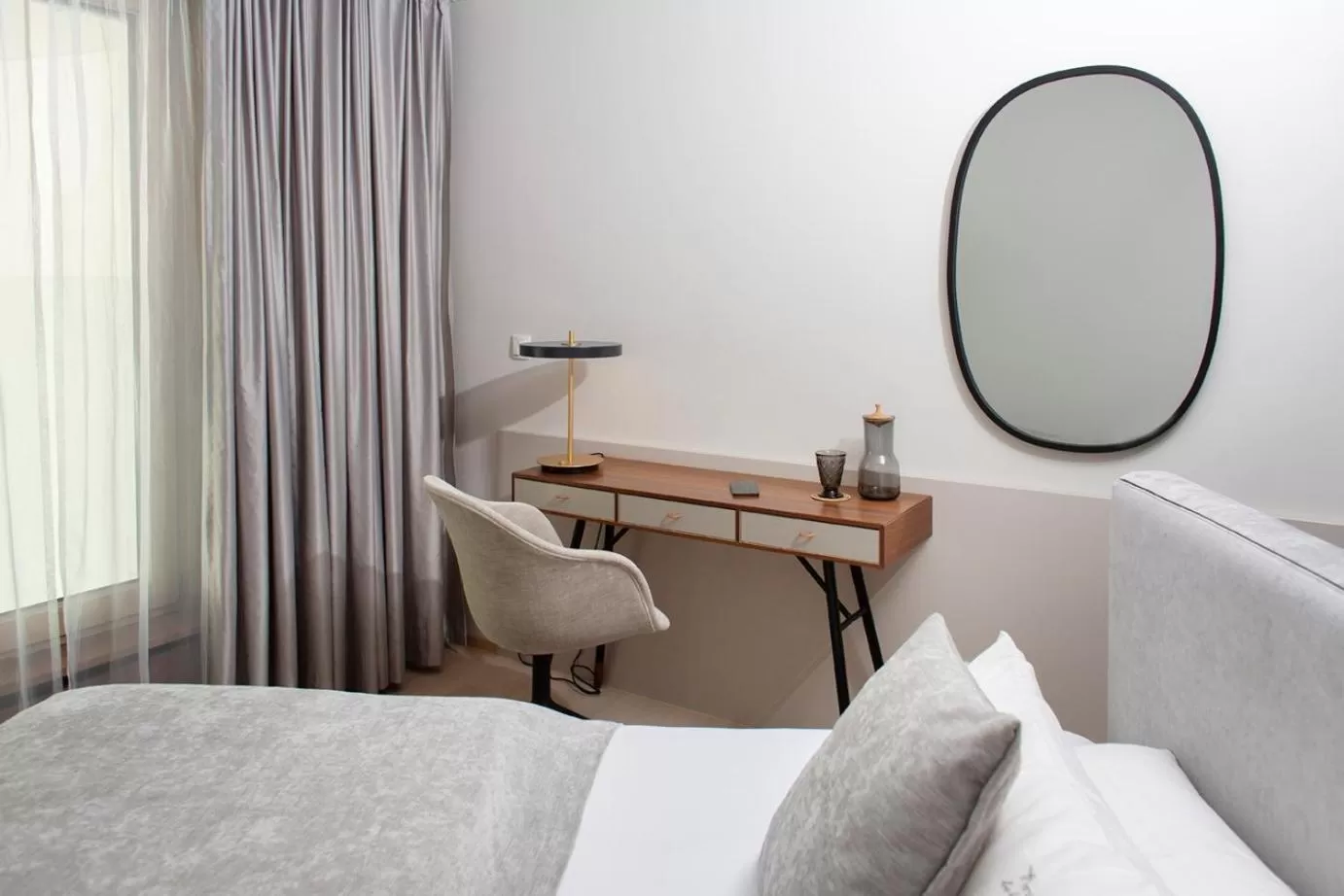 Bedroom, Bed in hirschen dornbirn - das boutiquestyle hotel - skyrelax & wellness im rooftop