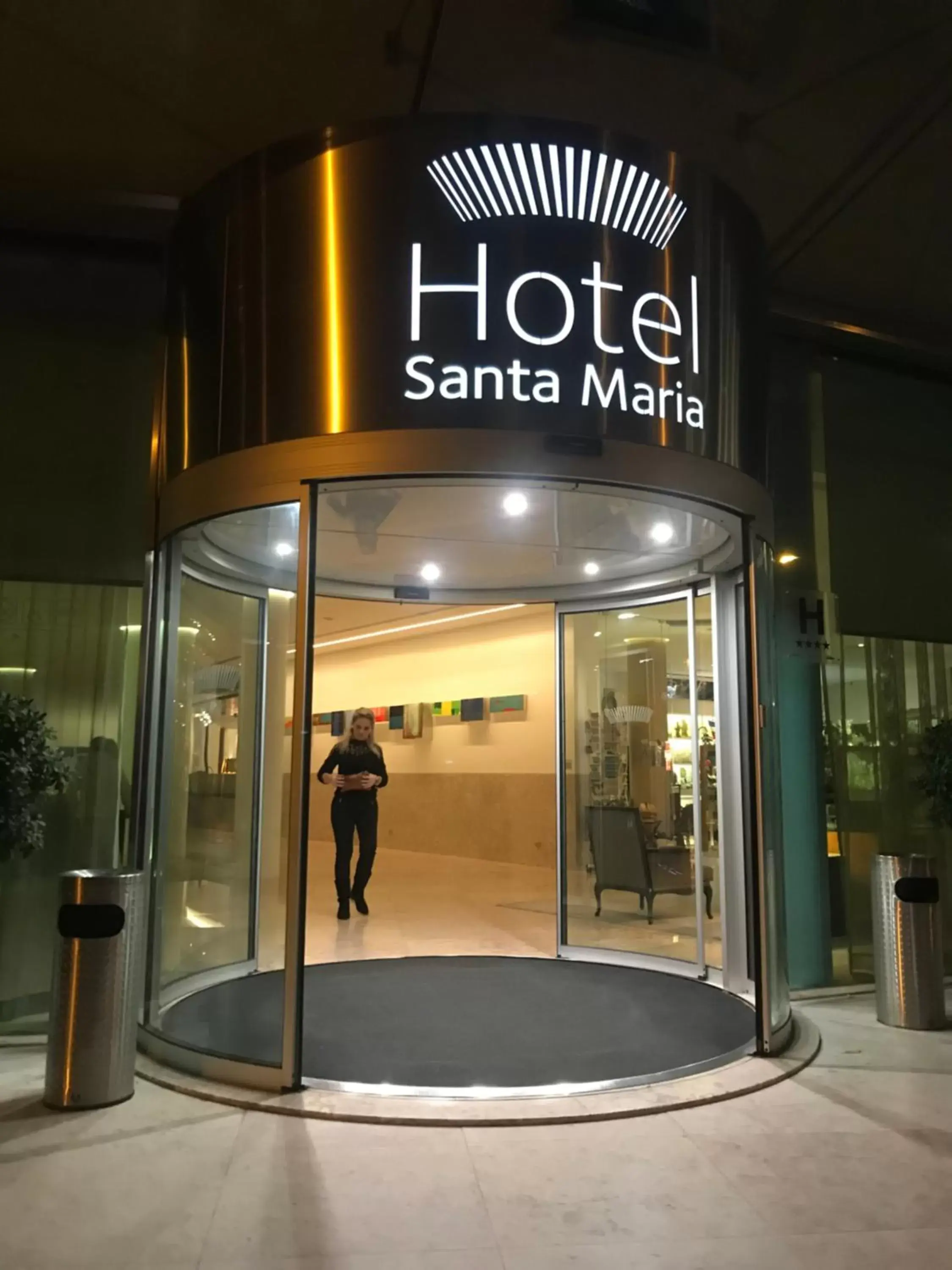 Facade/entrance in Hotel Santa Maria