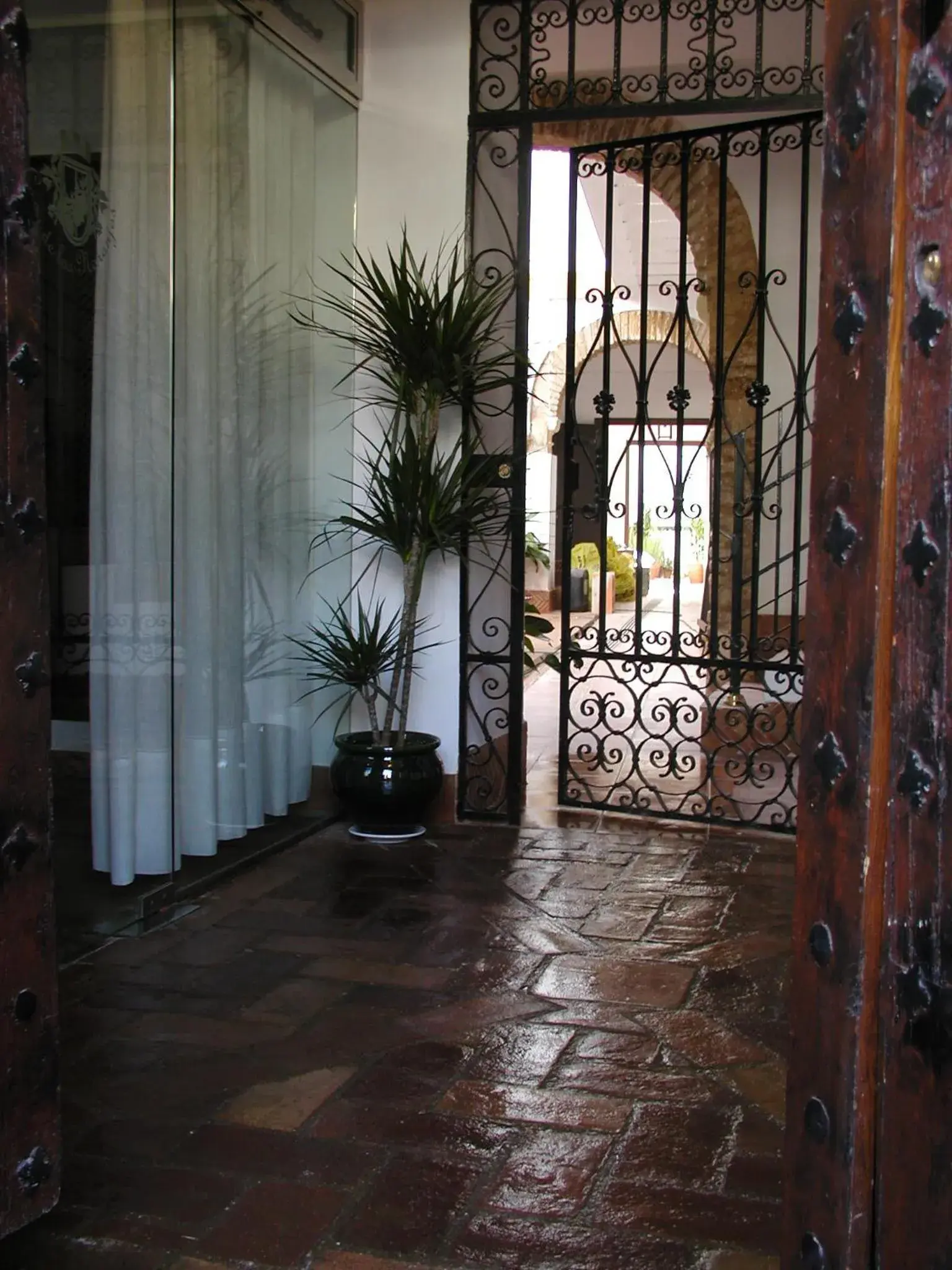 Lobby or reception in Casa de los Naranjos