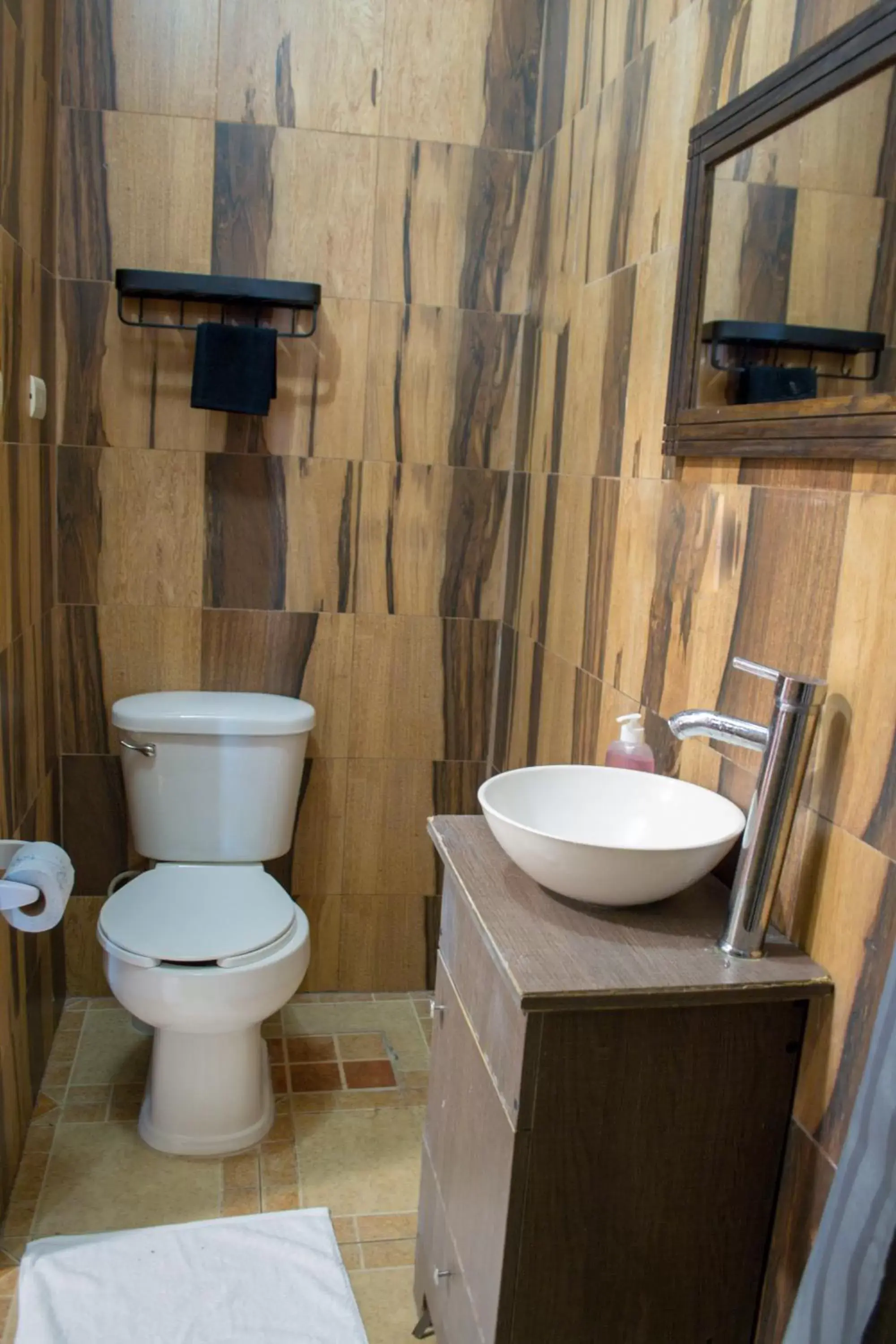 Bathroom in Arte Sano Hotel San Cristobal