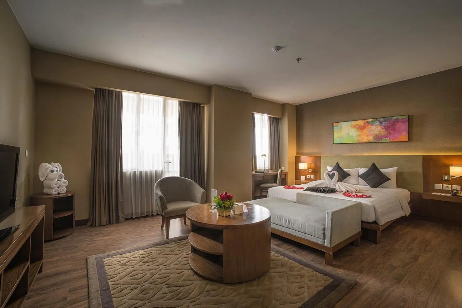 Bed in eL Hotel Jakarta