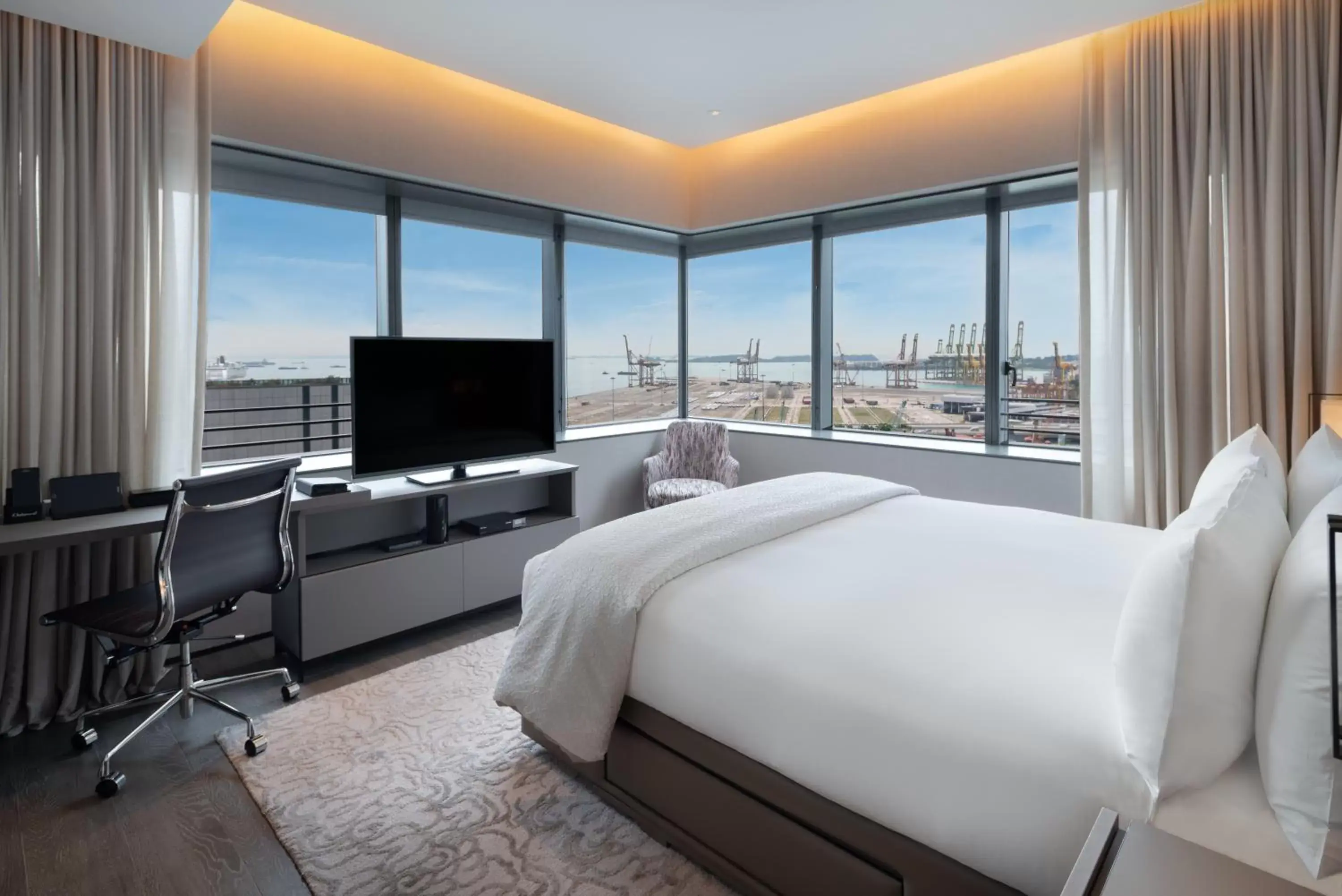 City view, Bed in Dao by Dorsett AMTD Singapore City view, Bed in Dao by Dorsett AMTD Singapore