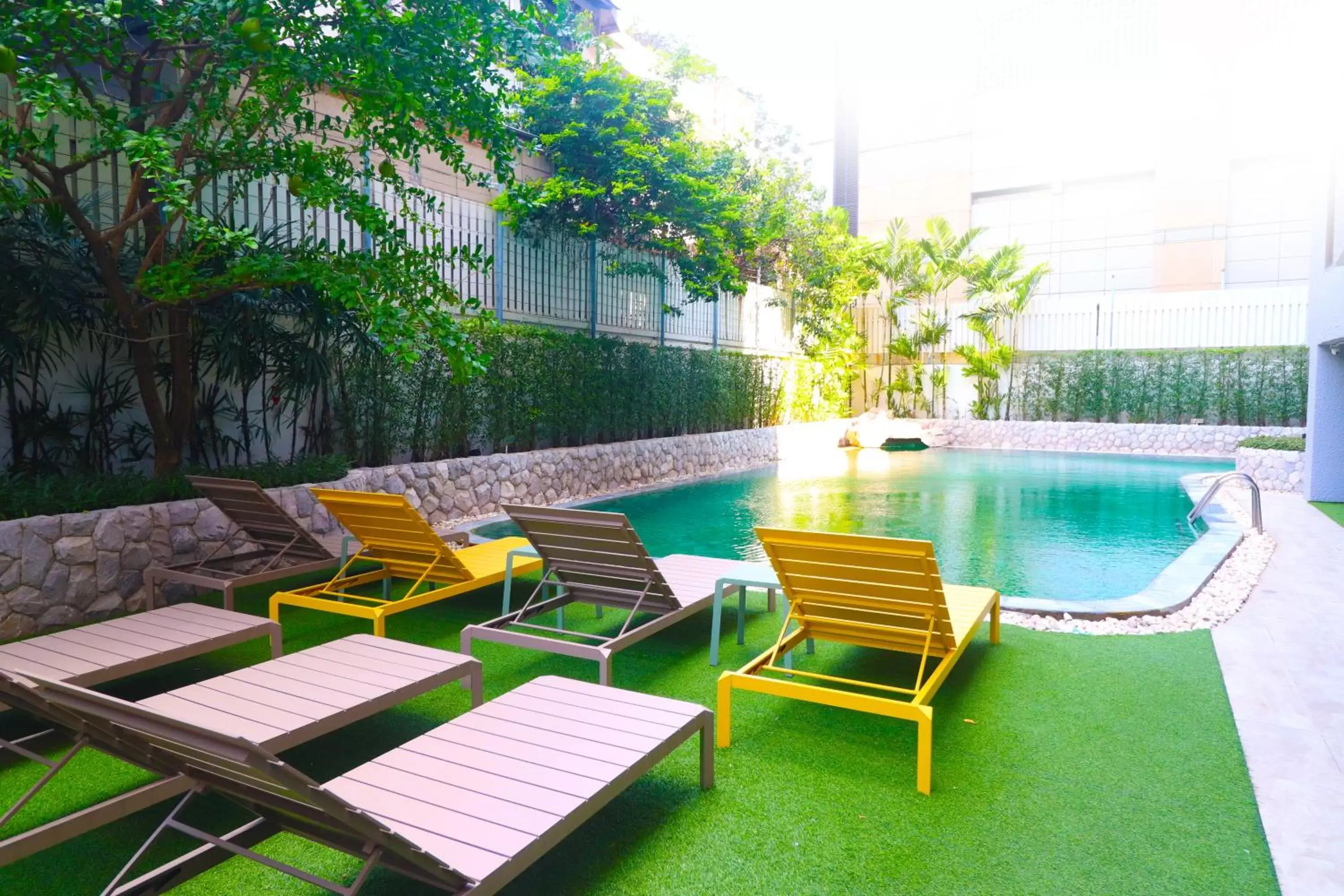 Garden view in The Quarter Saladaeng by UHG - Formerly Siri Sathorn