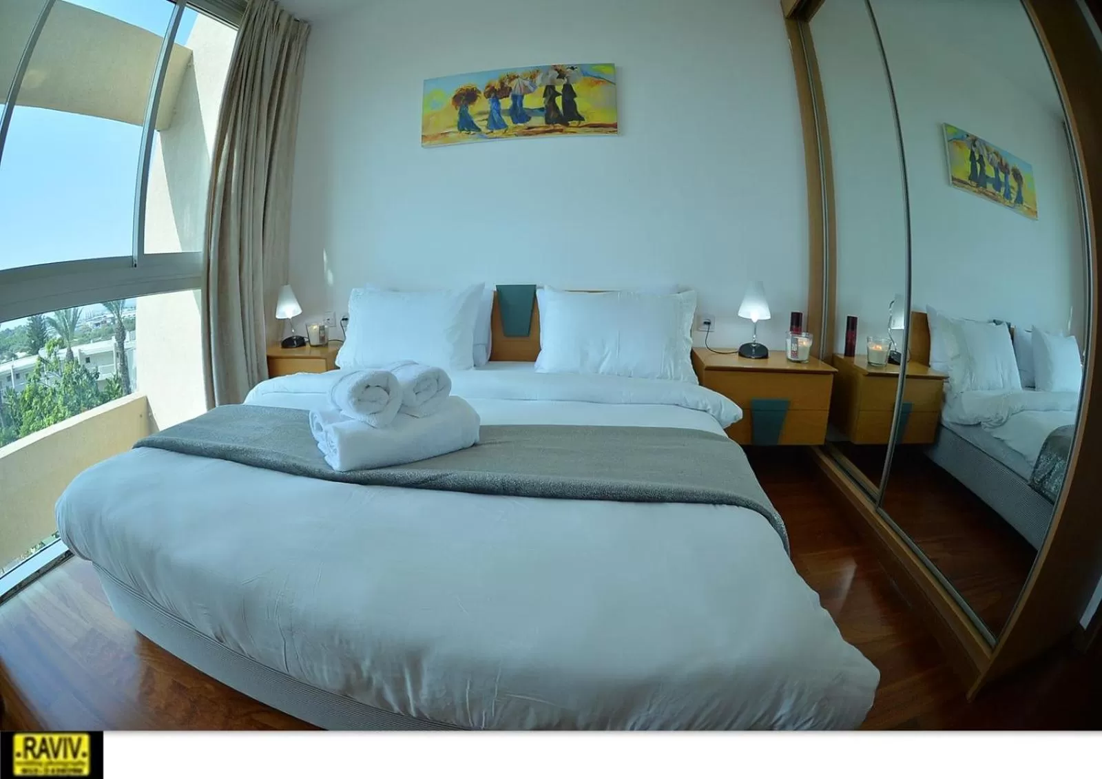 Bed in Suite Marina Caesarea