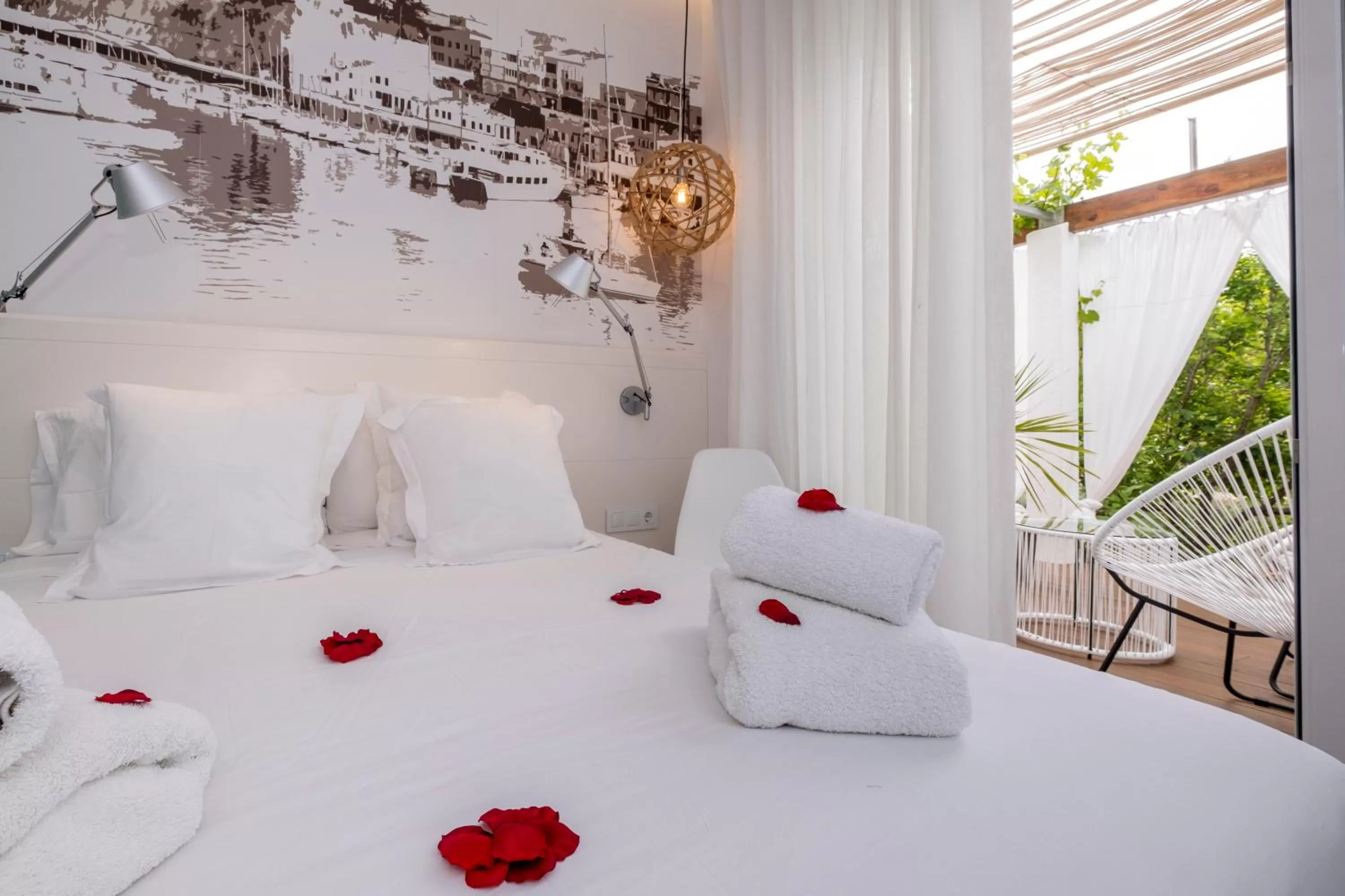 Bed in Hotel Abril 37