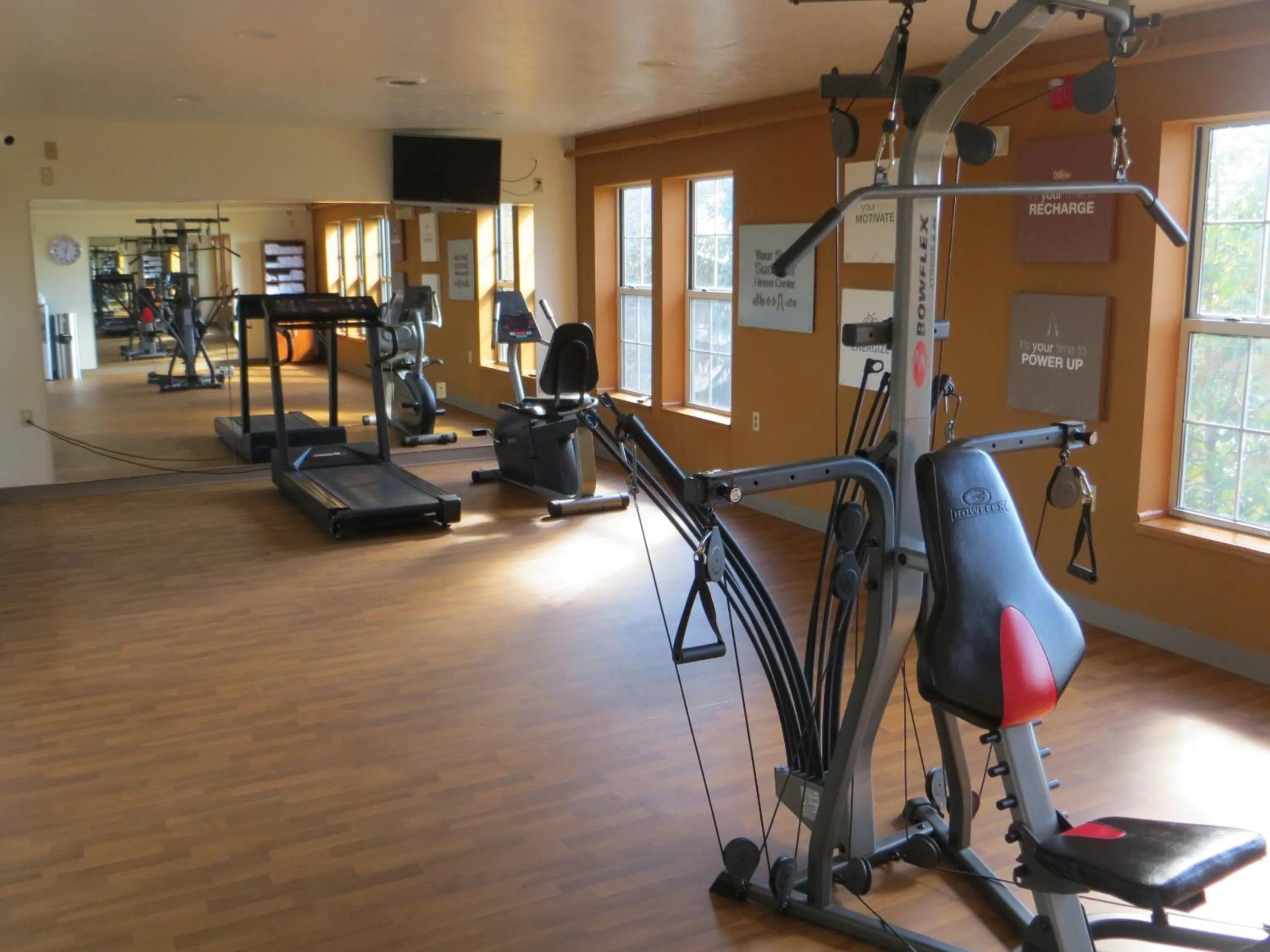 Fitness centre/facilities in Bayside Hotel of Mackinac