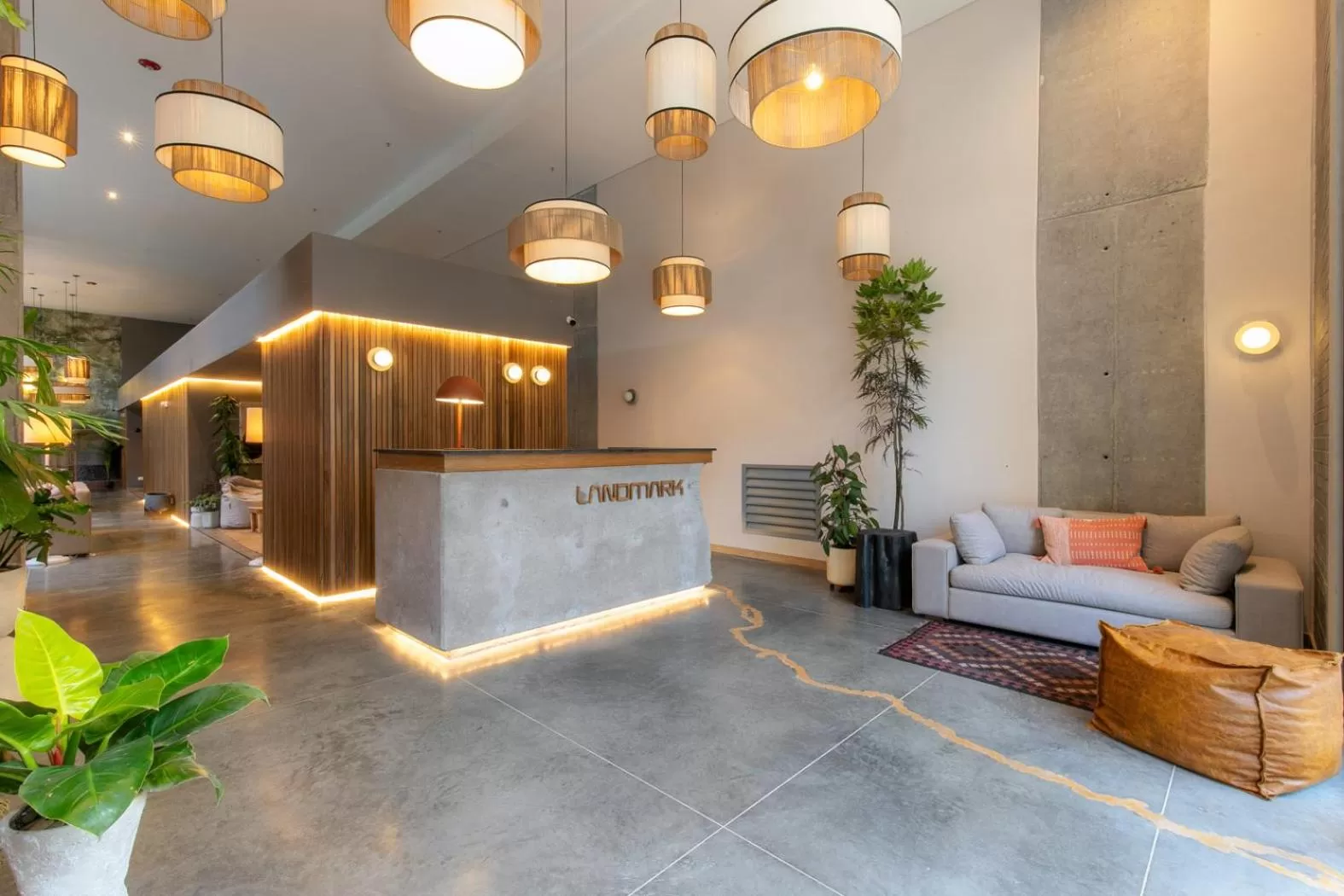 Lobby or reception in Landmark Hotel