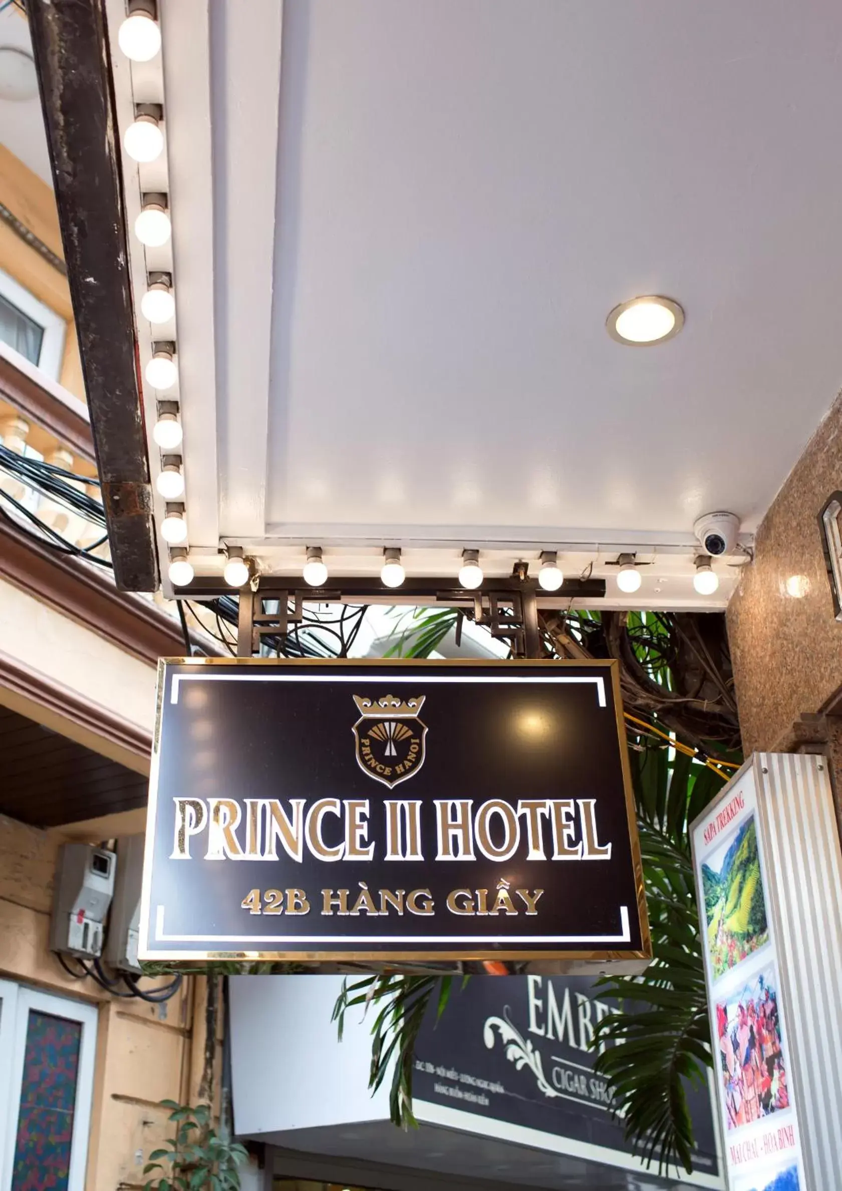 Property logo or sign in Prince II Hotel