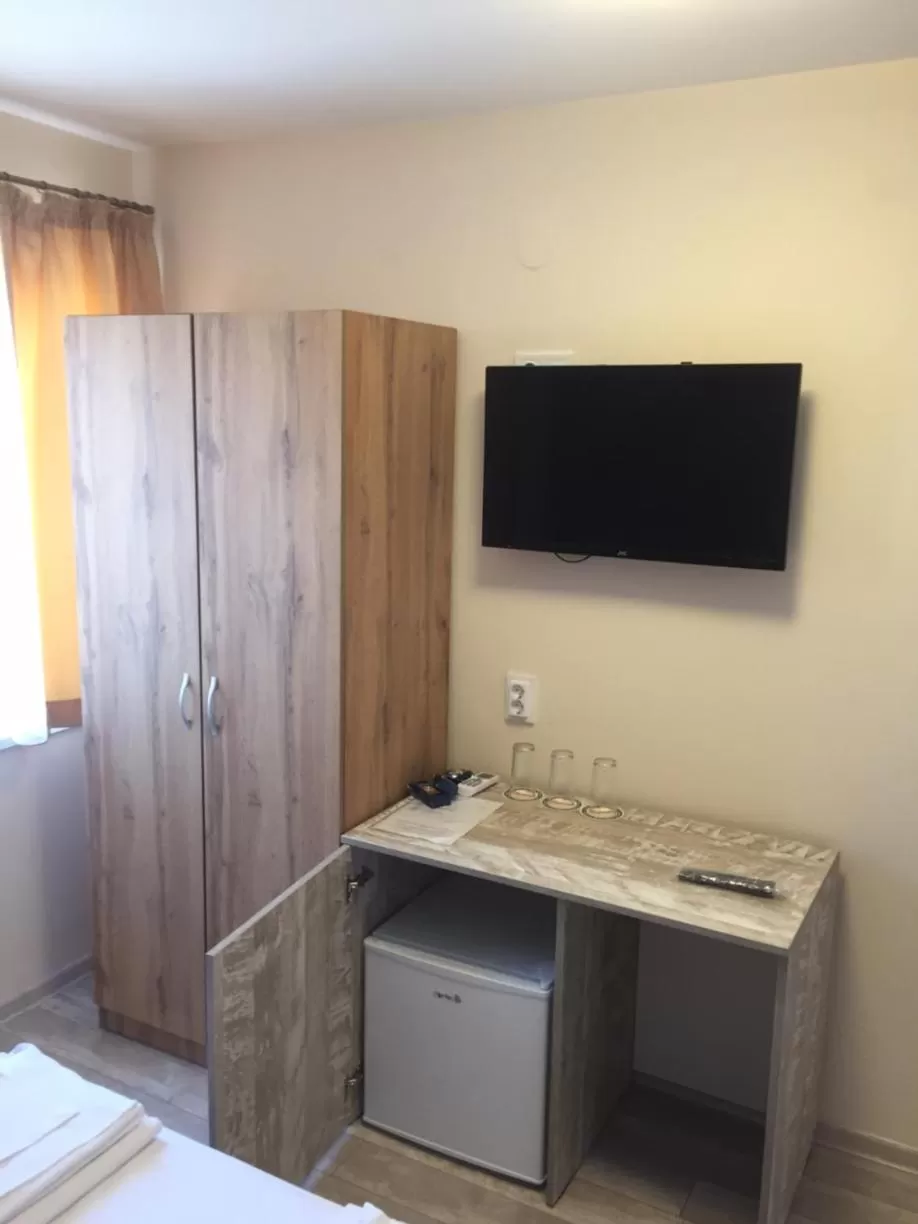 Bed in Family Hotel Malibu