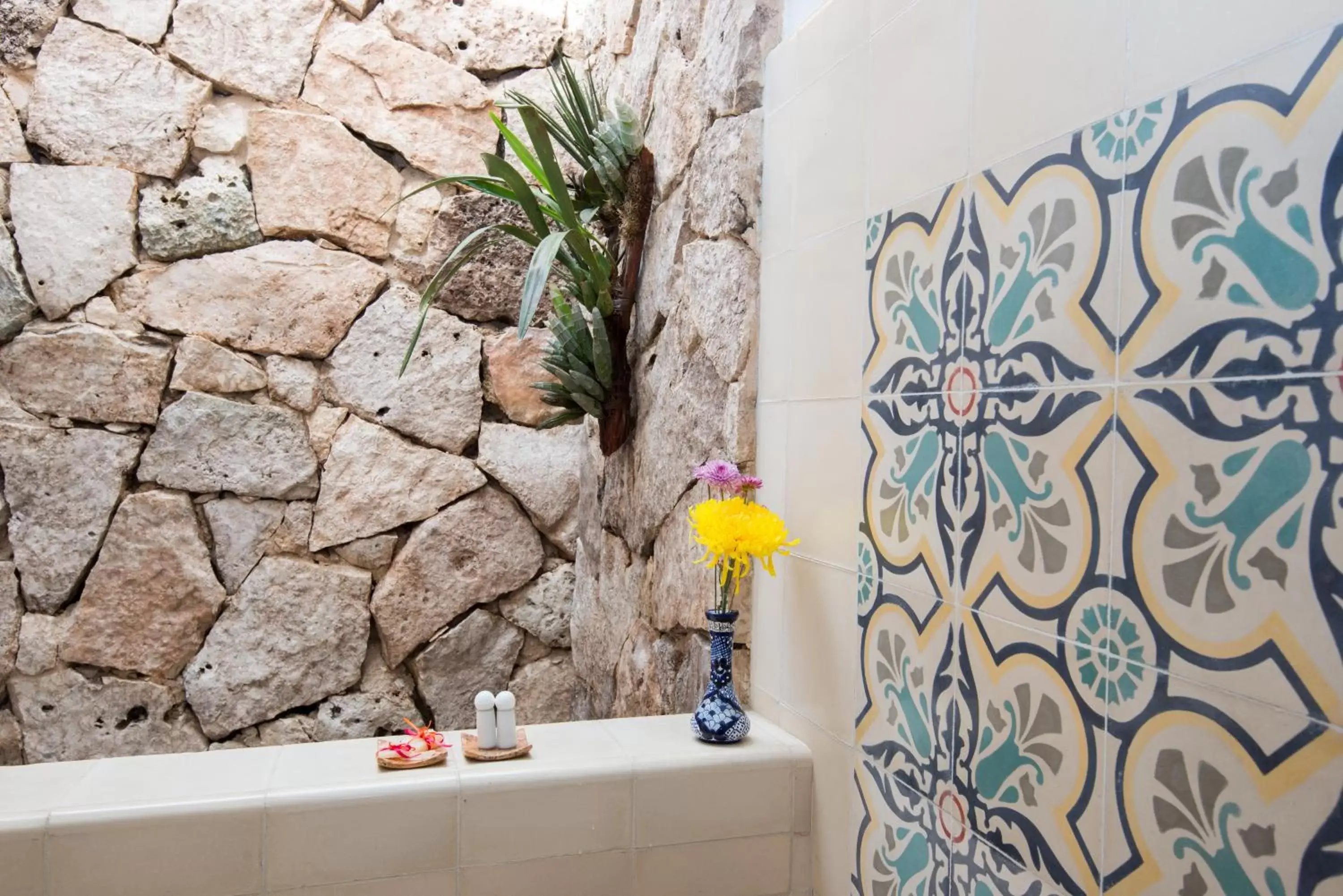 Bathroom in Hotel Posada San Juan