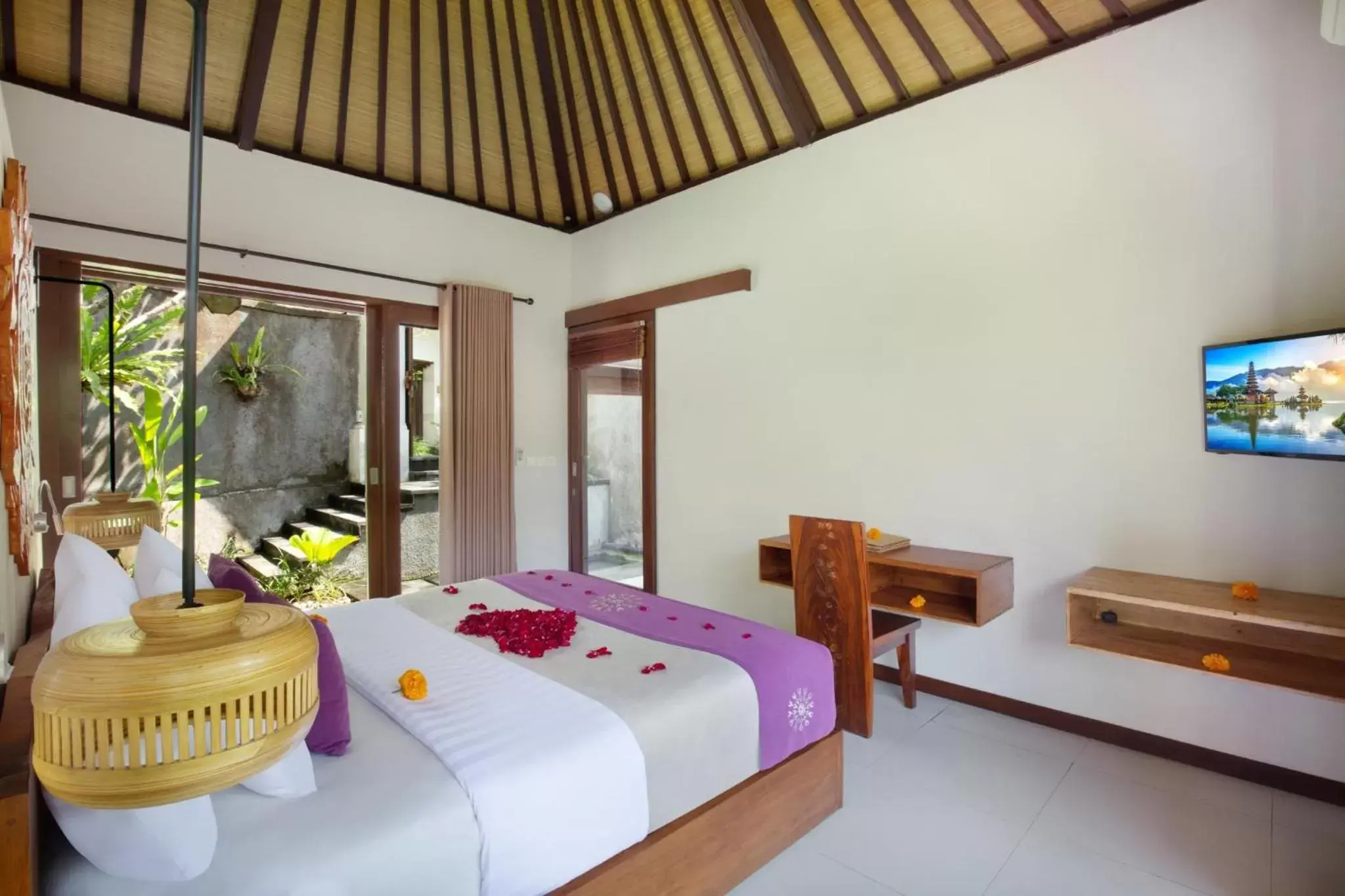 Bedroom in Dedary Resort Ubud by Ini Vie Hospitality