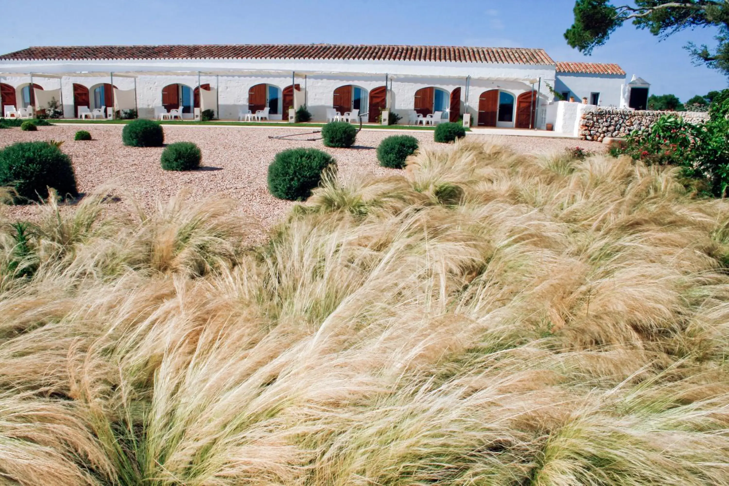 Garden in Hotel Rural Binigaus Vell