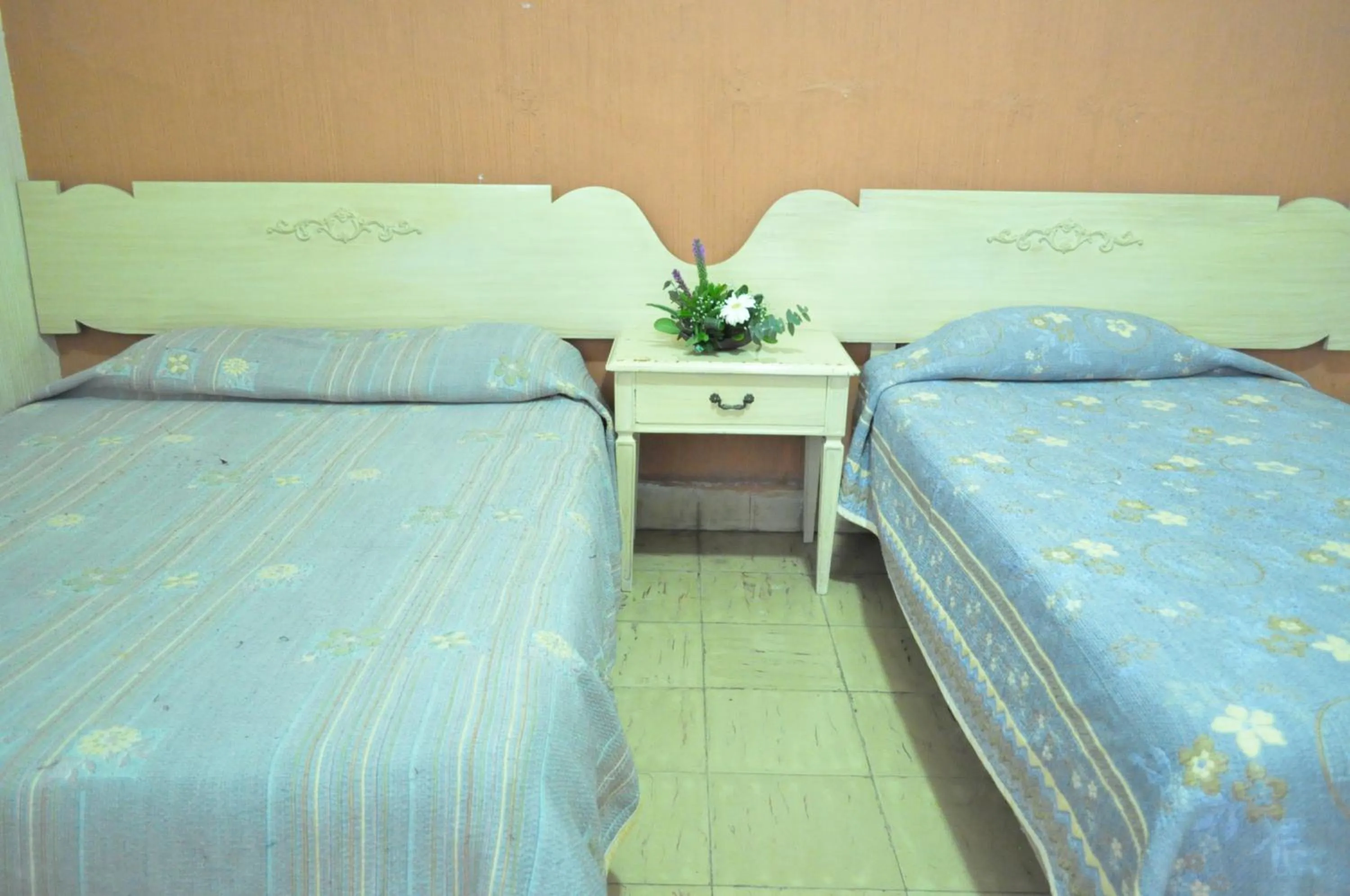 Bed in Hotel Metropolitan I