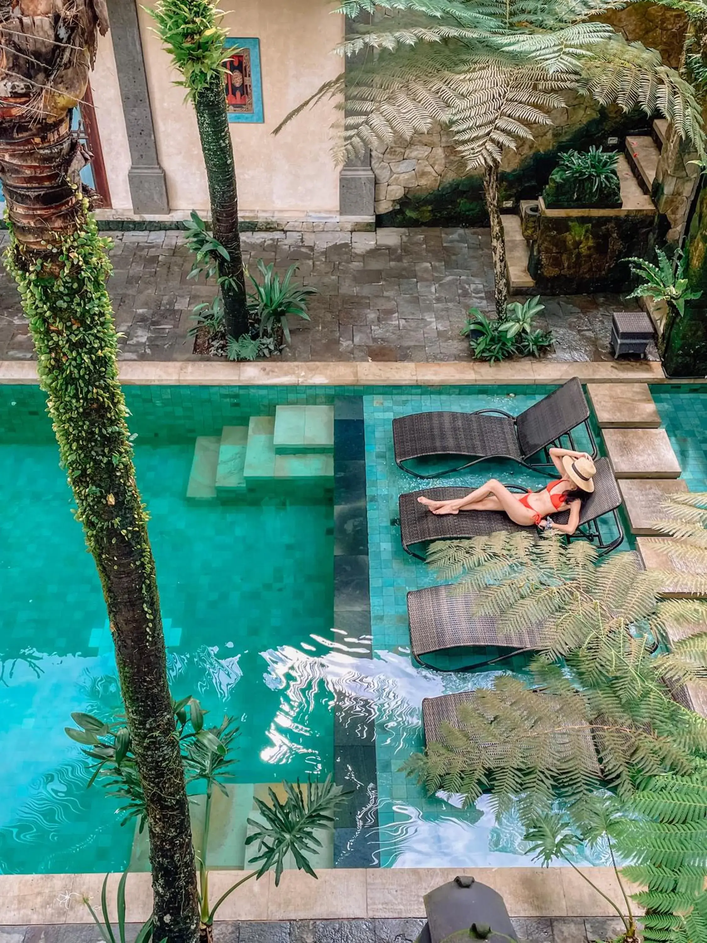 Swimming pool, Pool View in Korurua Dijiwa Ubud