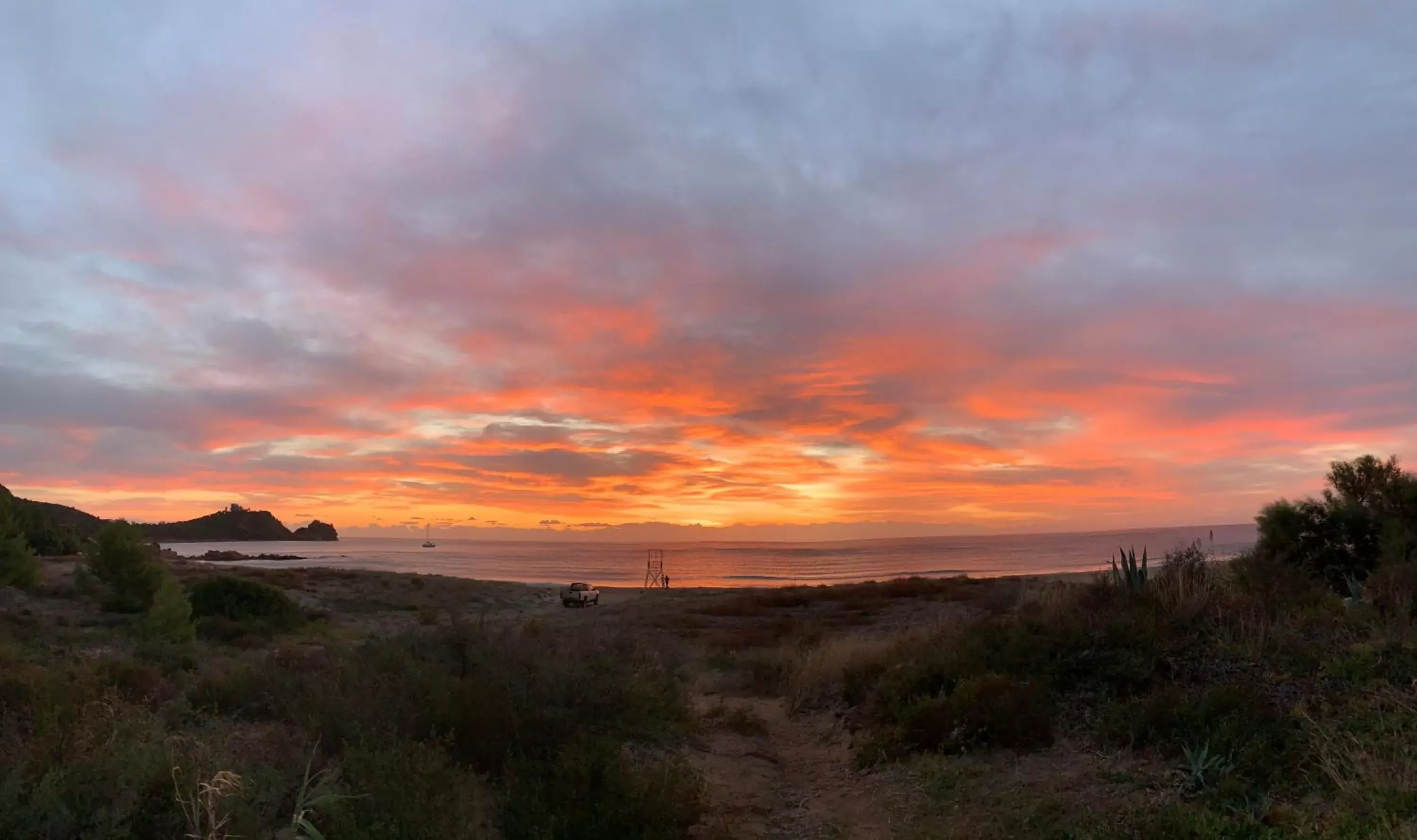 Beach, Sunrise/Sunset in Suites Voce del Mare