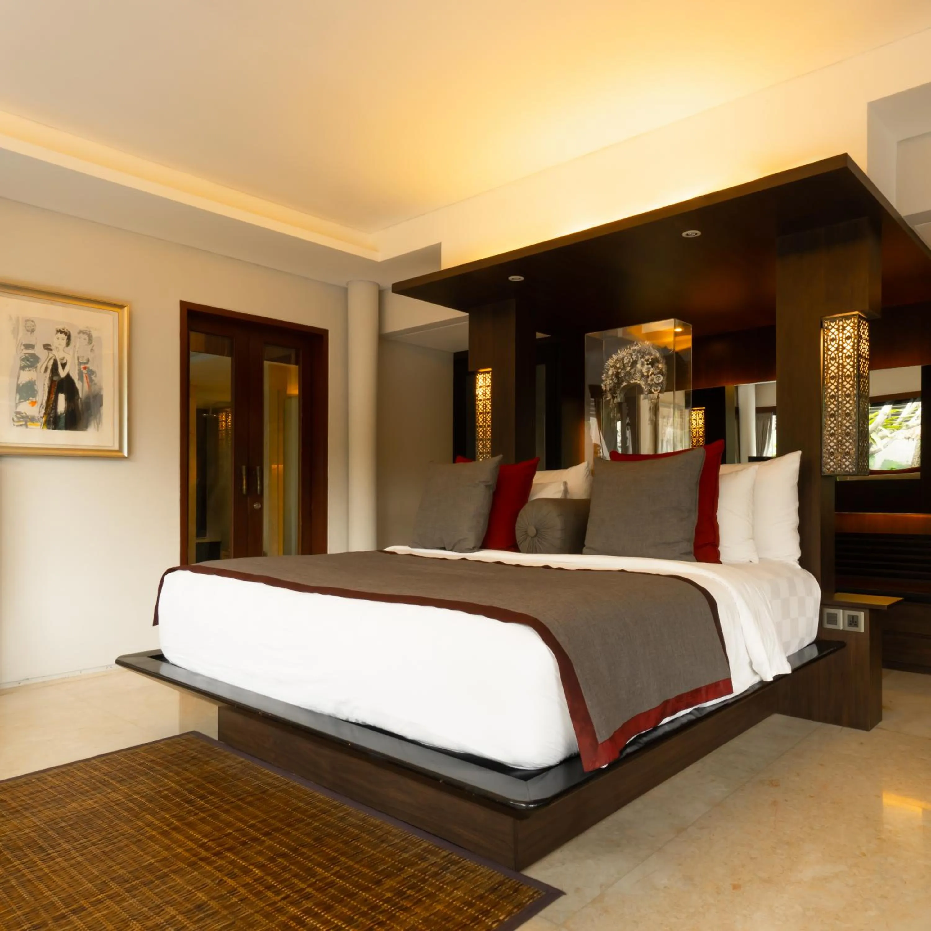 Bedroom, Bed in Royal Kamuela Villas & Suites at Monkey Forest Ubud - Adult Only