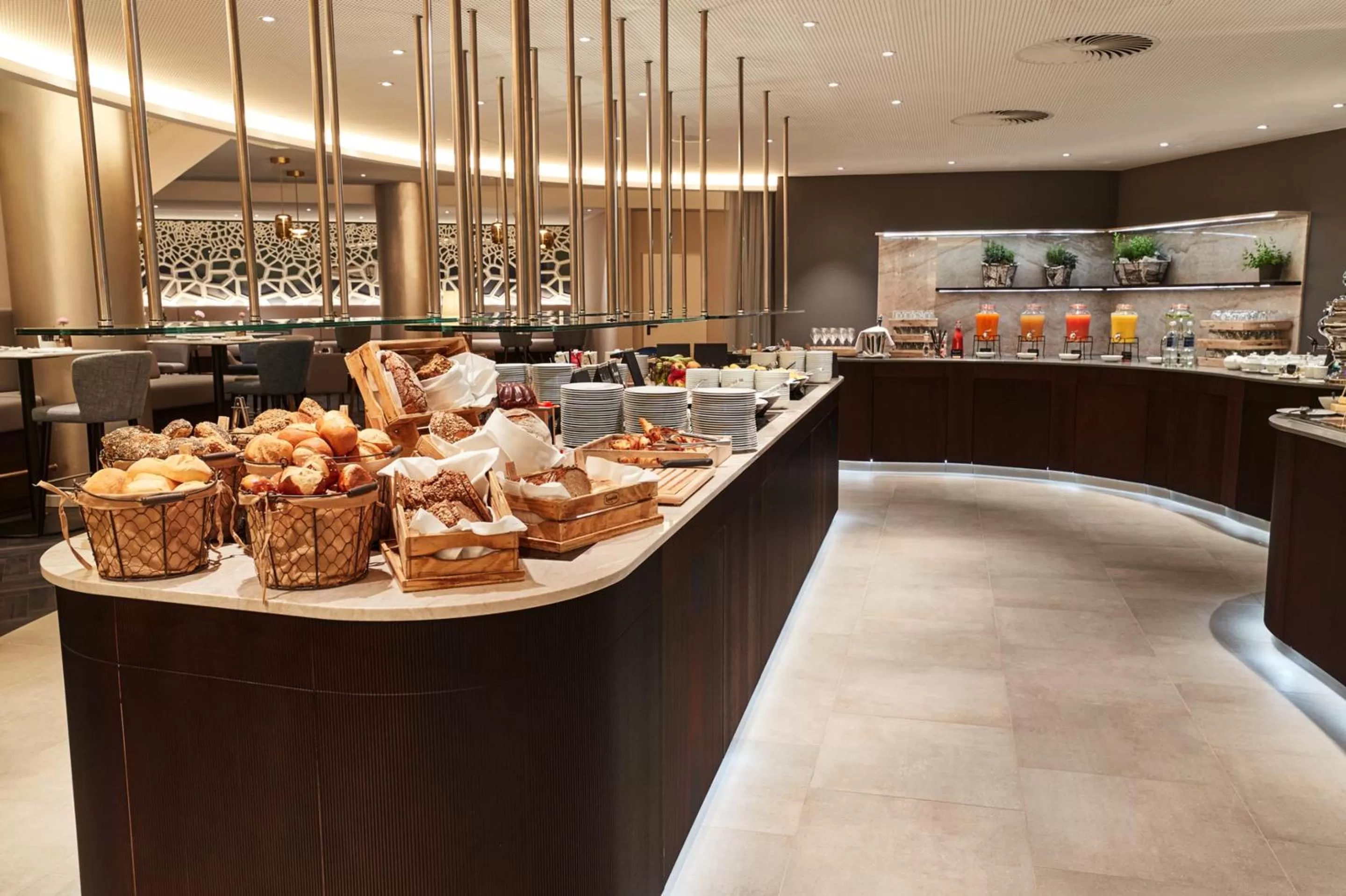 Breakfast in Steigenberger Hotel Hamburg