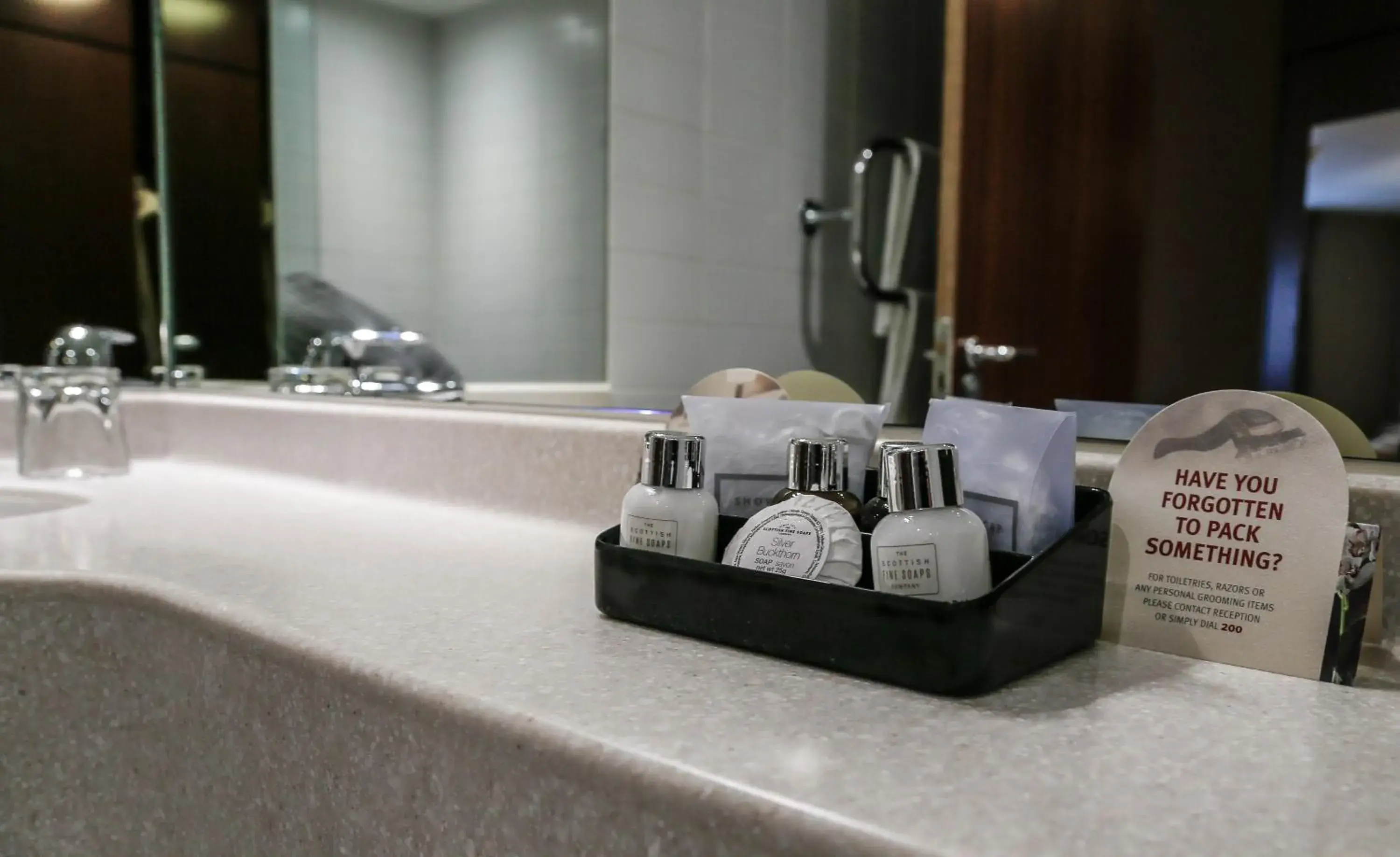 Bathroom in Alona Hotel