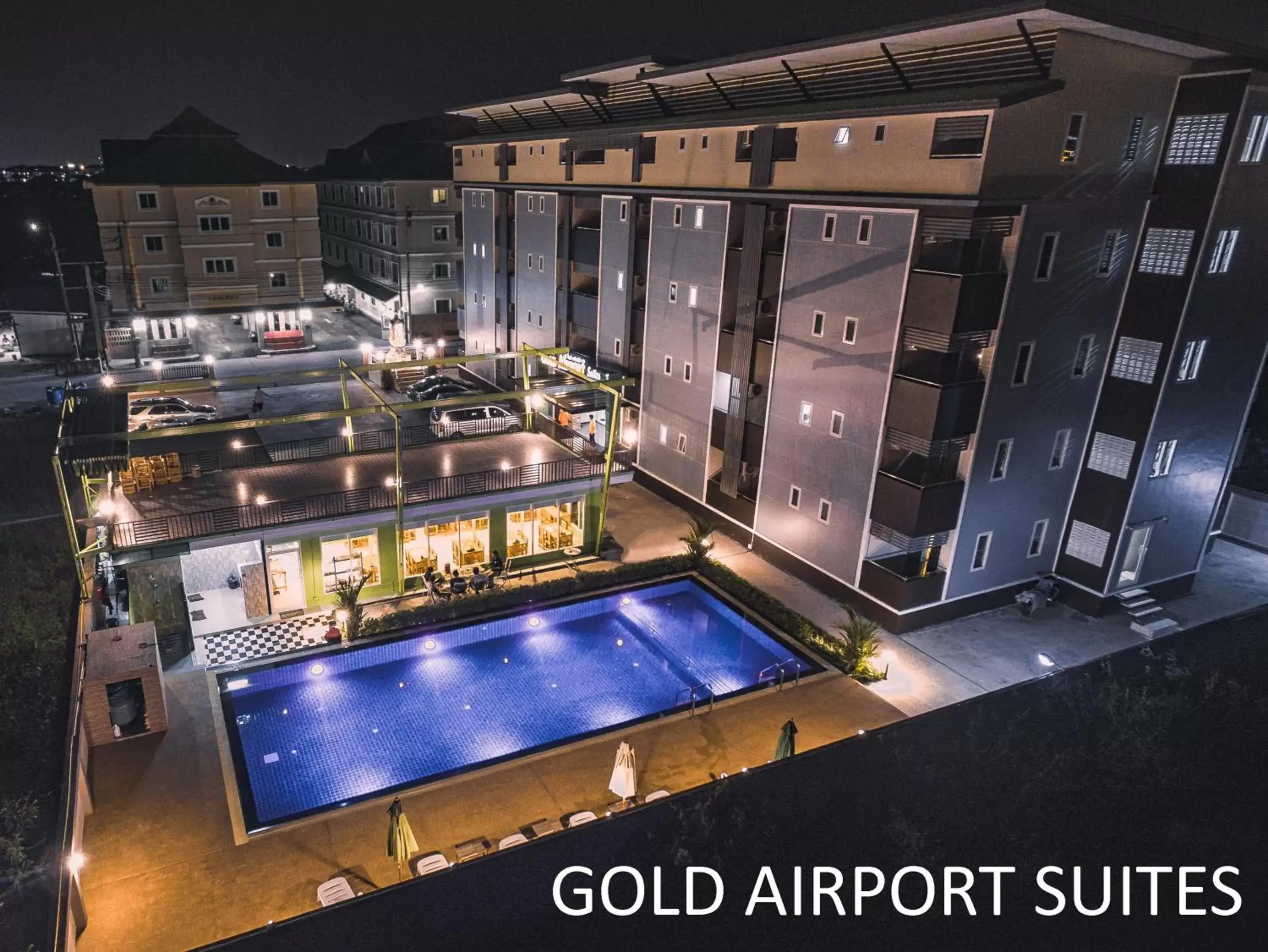 Bird's eye view in Gold Airport Suites