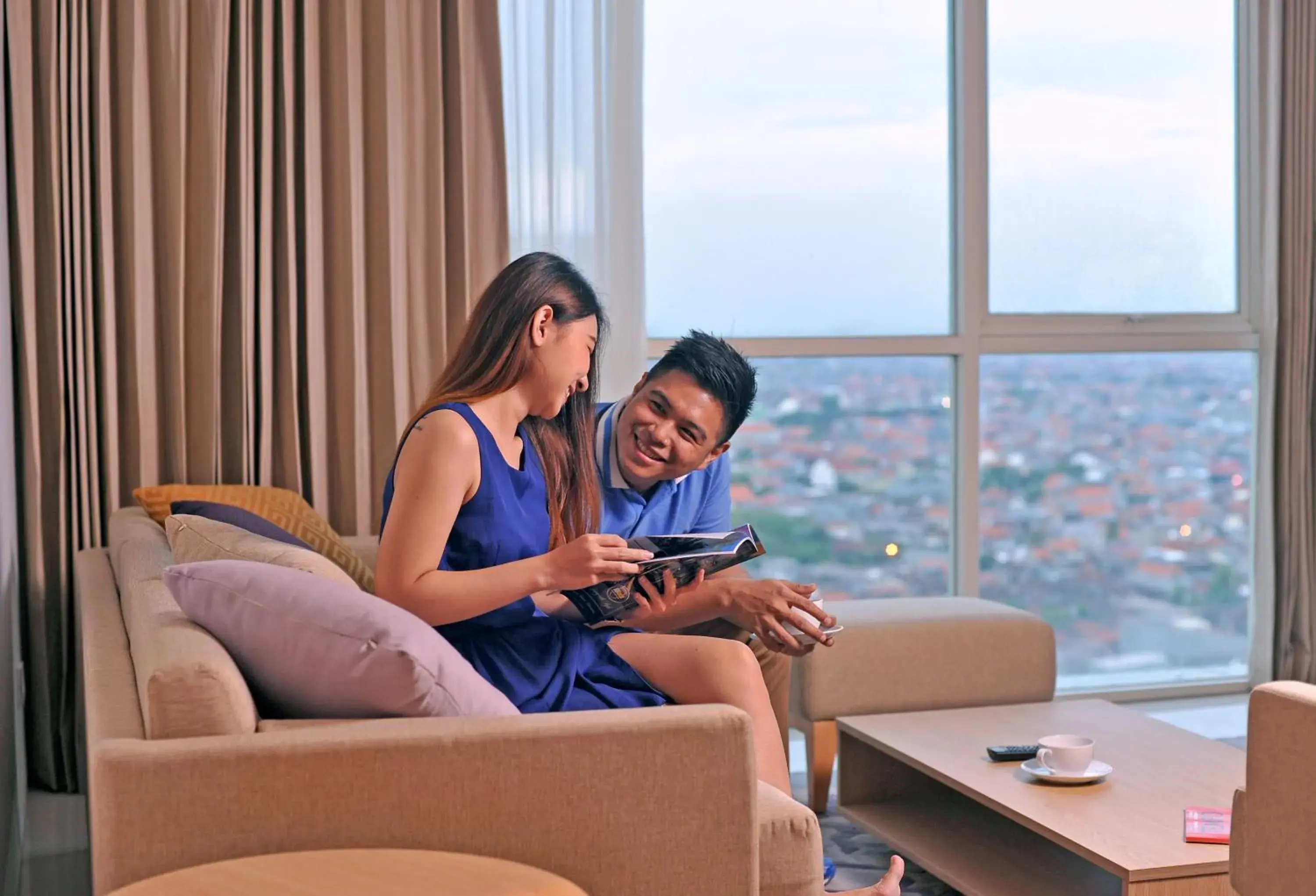 Family in Midtown Residence Marvell City Surabaya