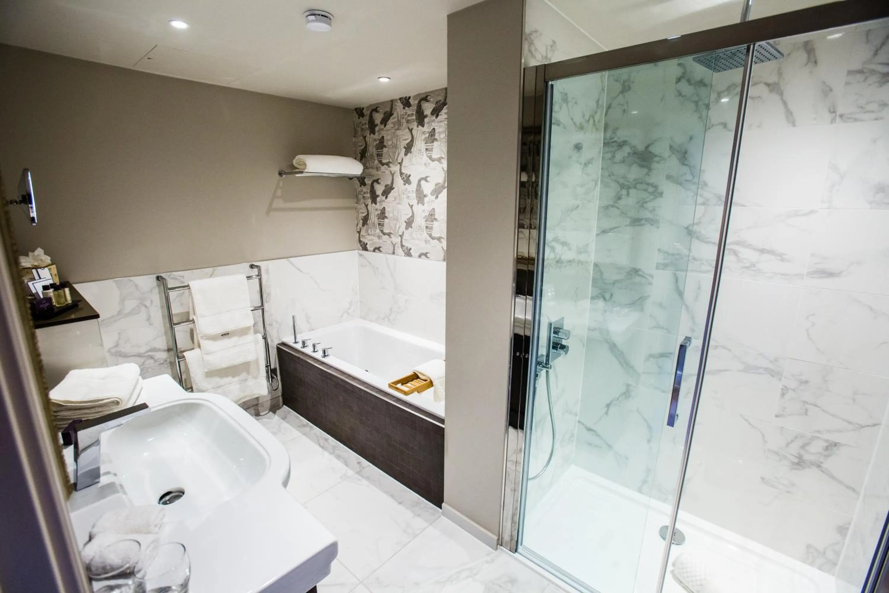 Bathroom in Mallory Court Country House Hotel & Spa