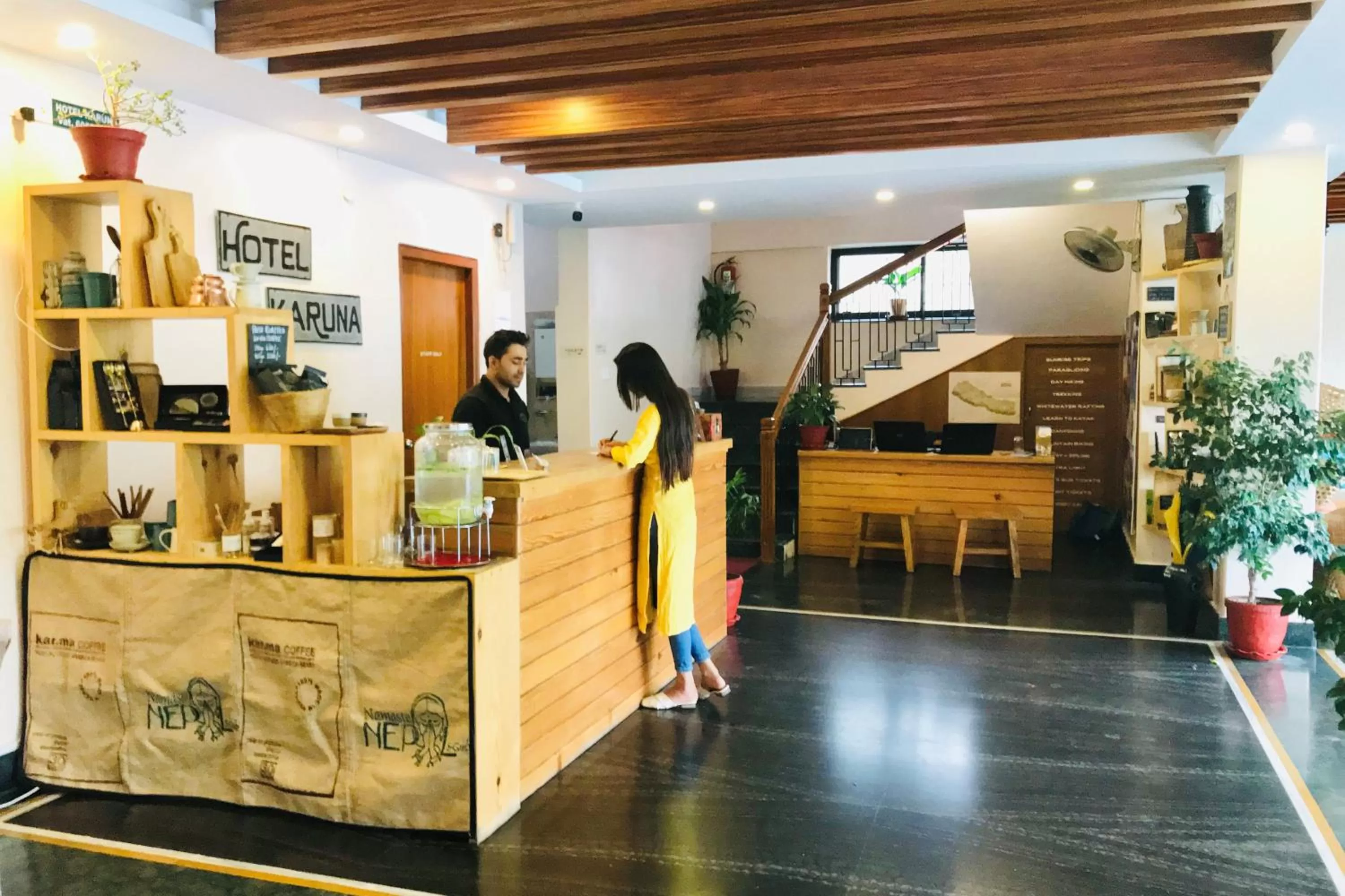 Staff in Hotel Karuna