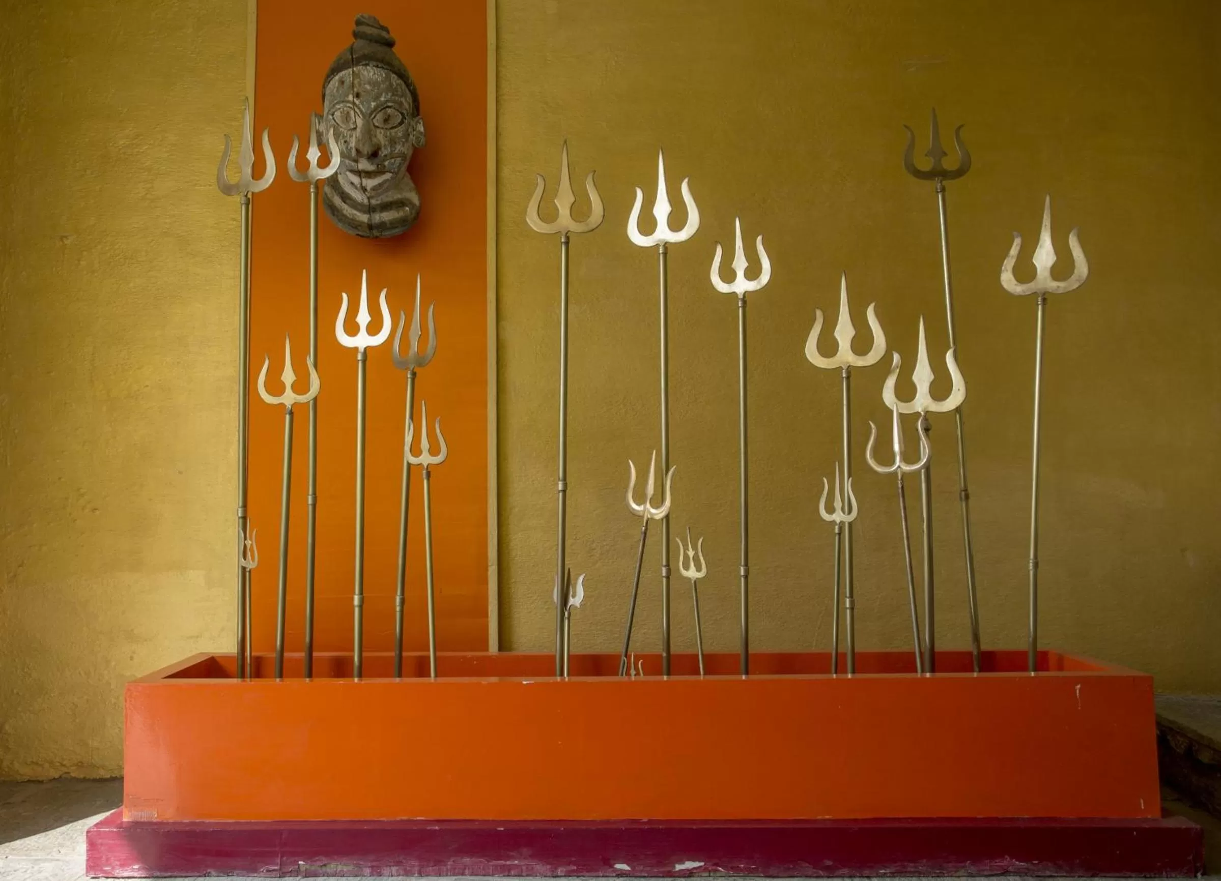 Decorative detail in RAAS Devigarh