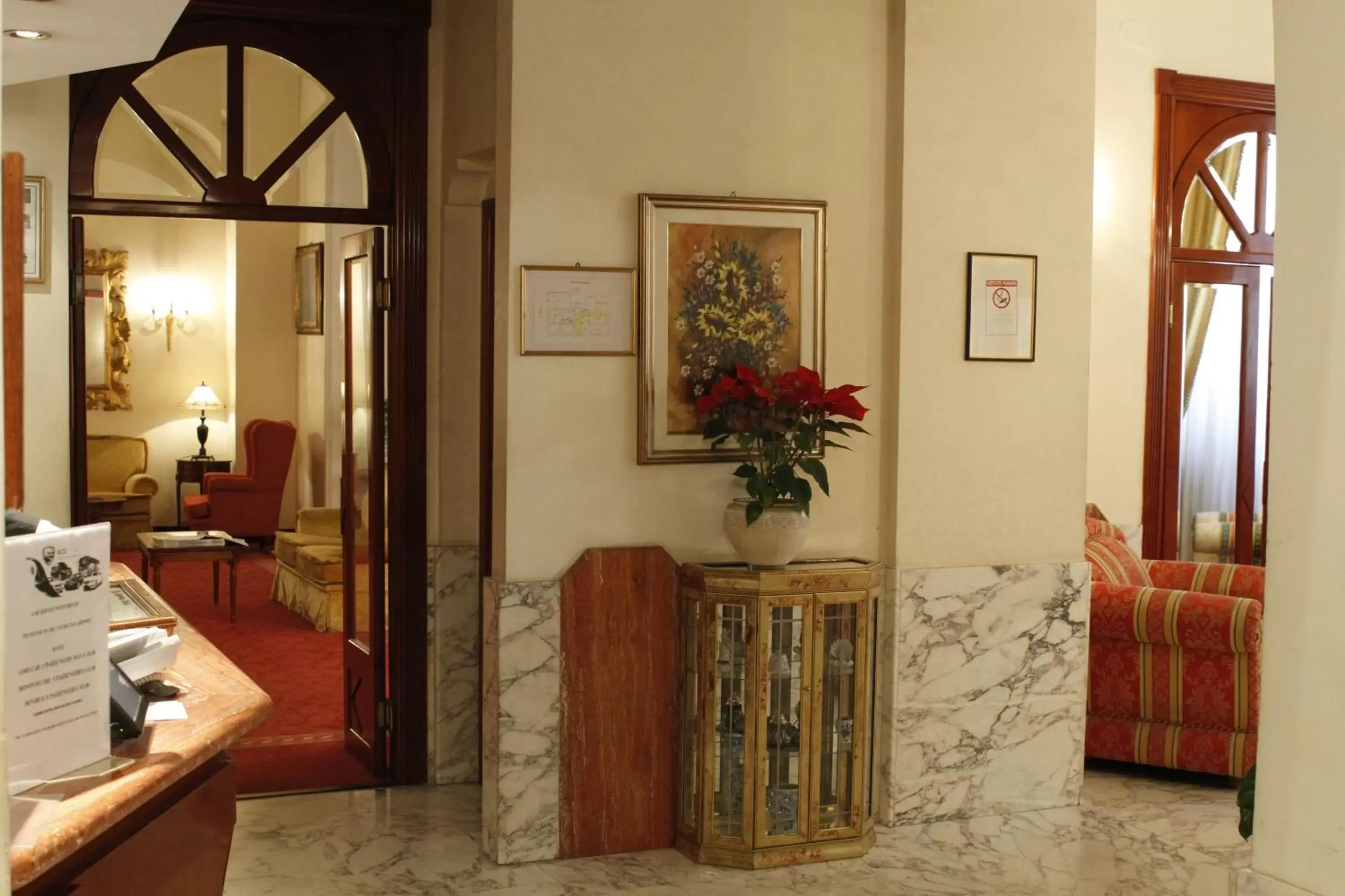 Lobby or reception in Hotel Pace Helvezia