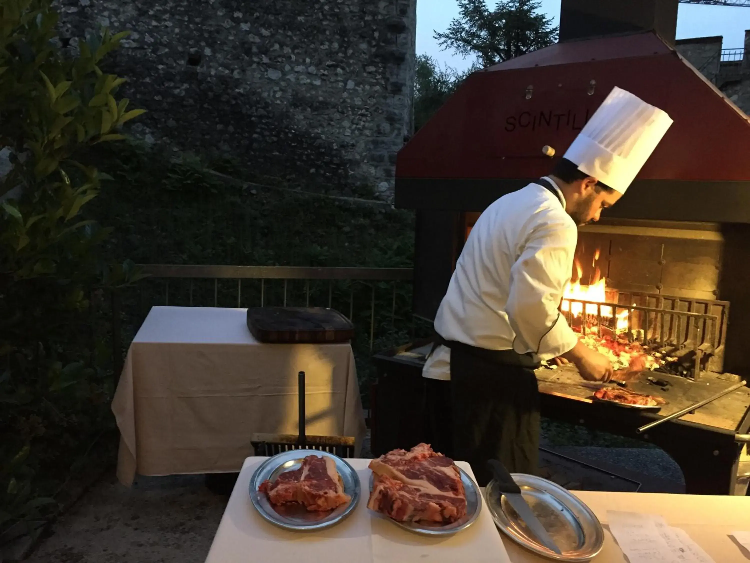 Food in Hotel Villa Miravalle