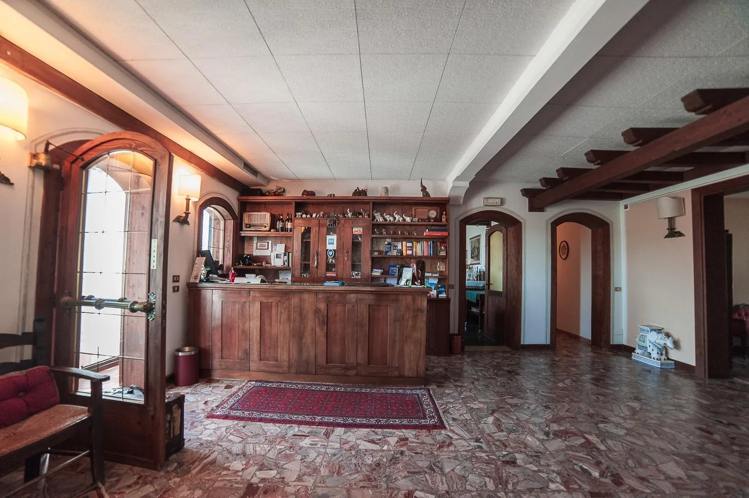 Lobby or reception in Park Hotel Elefante