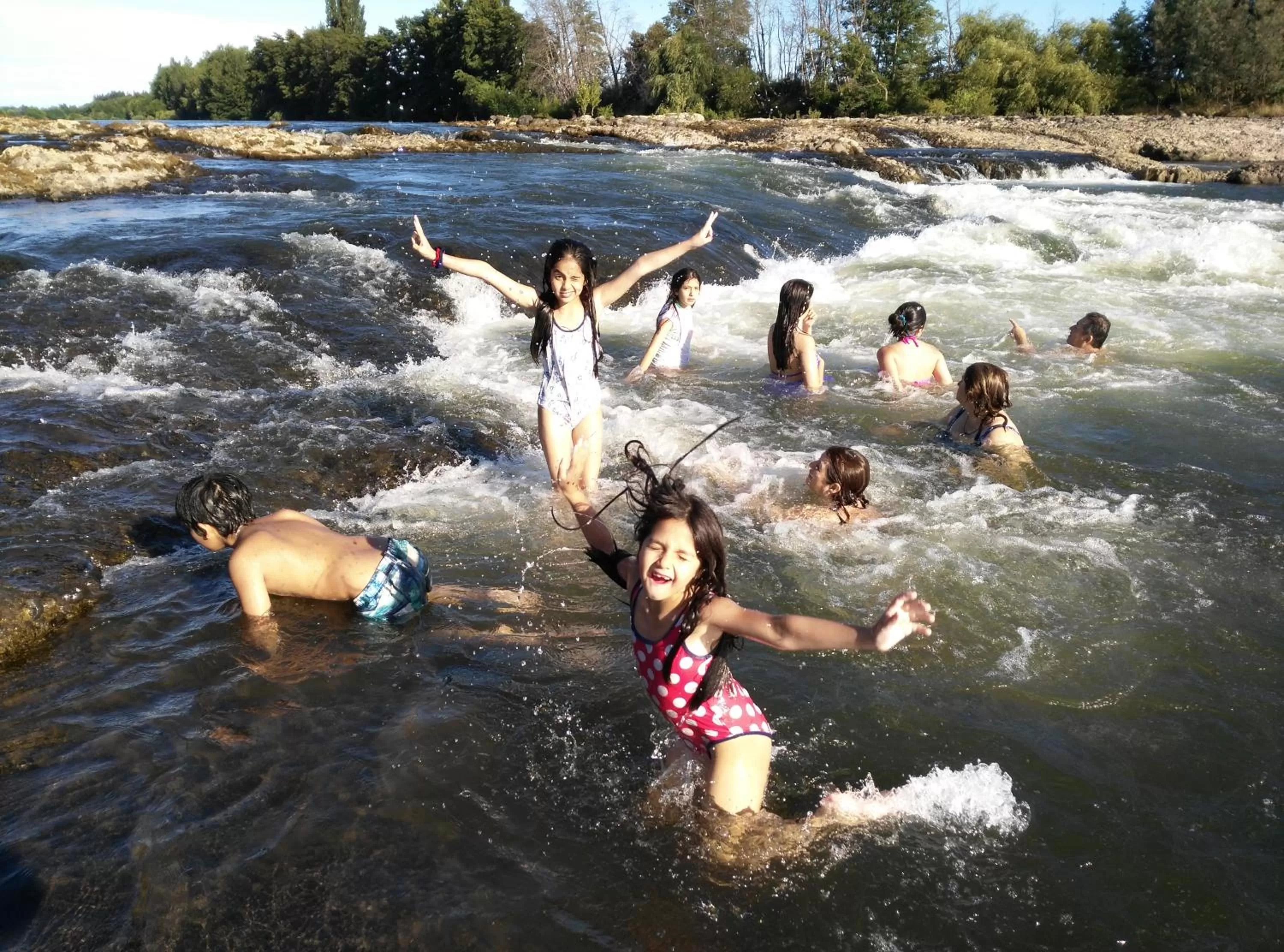 Property building in Coyunche Cabañas y Camping Laja & San Rosendo