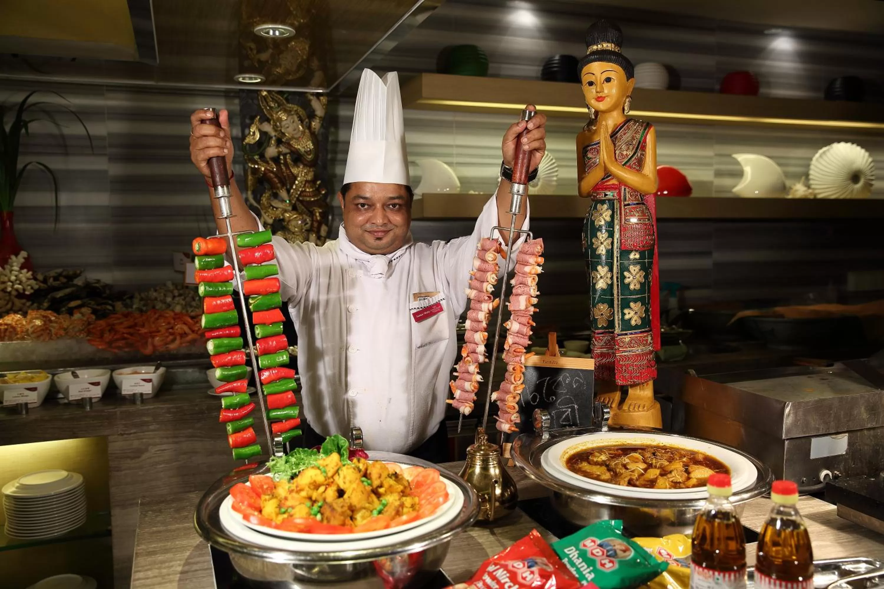 Restaurant/places to eat in Crowne Plaza Guangzhou Huadu by IHG - Free Shuttle bus between hotel to Exhibition Center During Canton Fair