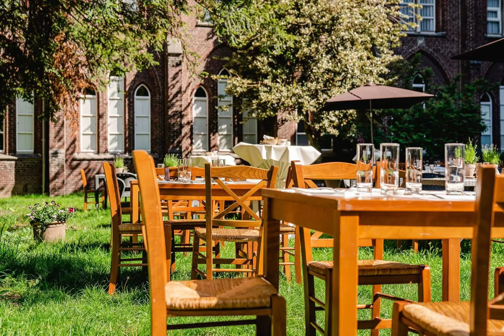 Garden, Restaurant/Places to Eat in Hotel Monasterium PoortAckere