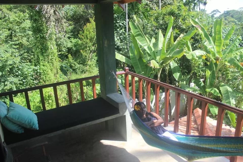 Balcony/Terrace in The Spice House Mirissa