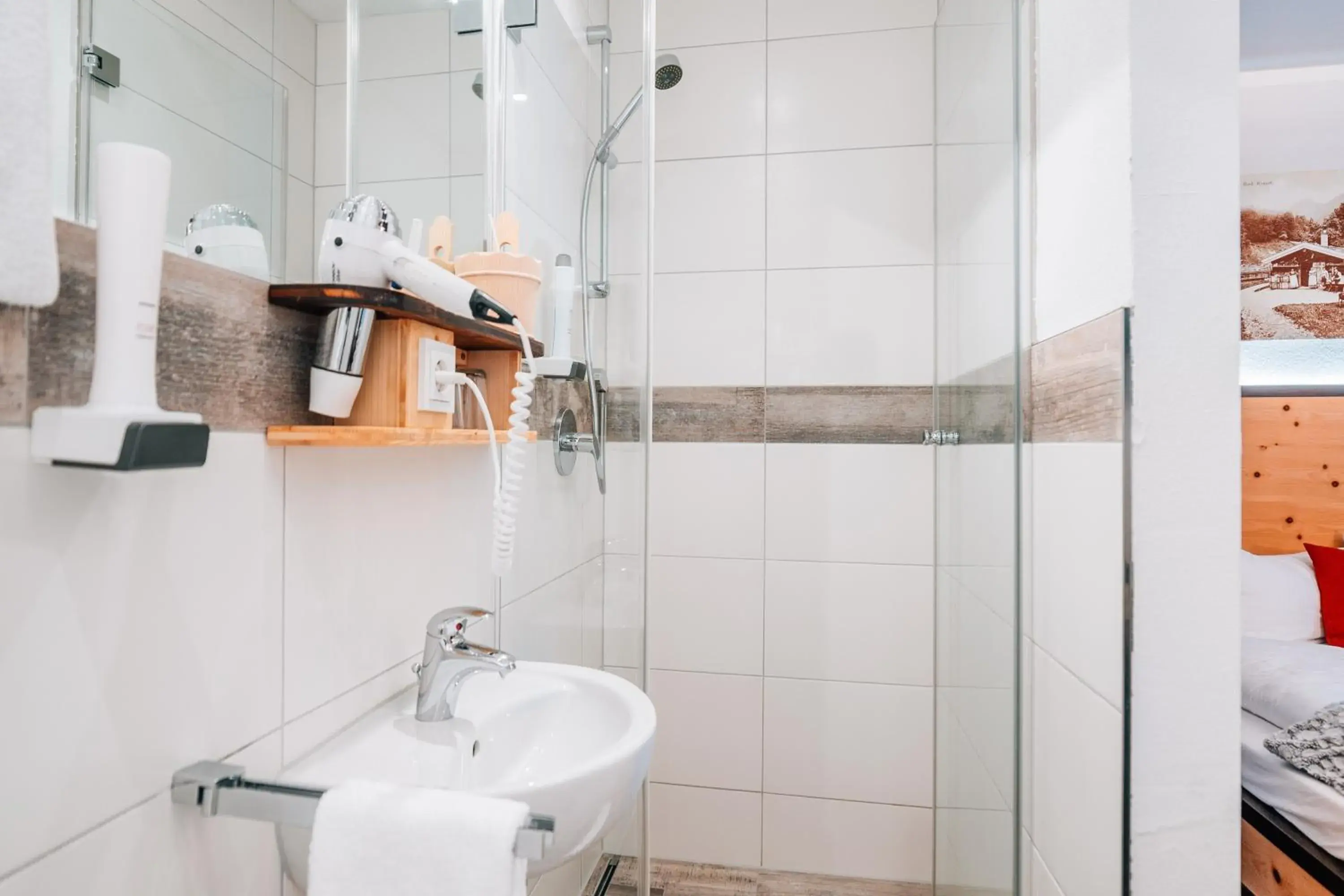 Bathroom in Hotel Alpensonne