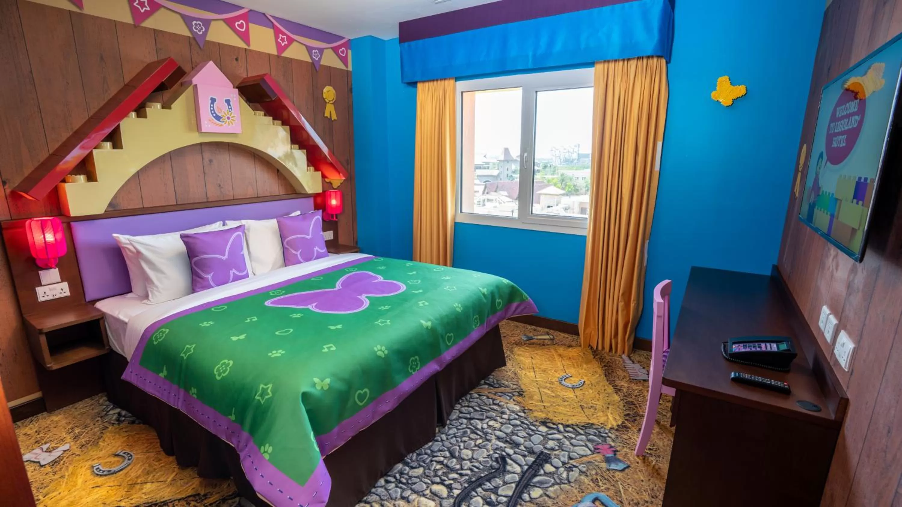 Bedroom, Bed in LEGOLAND Hotel Dubai