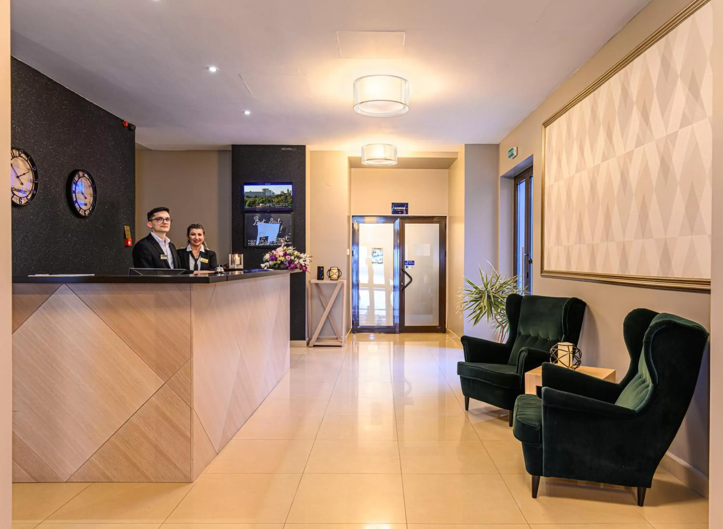 Staff, Lobby/Reception in Faleza Hotel by Vega