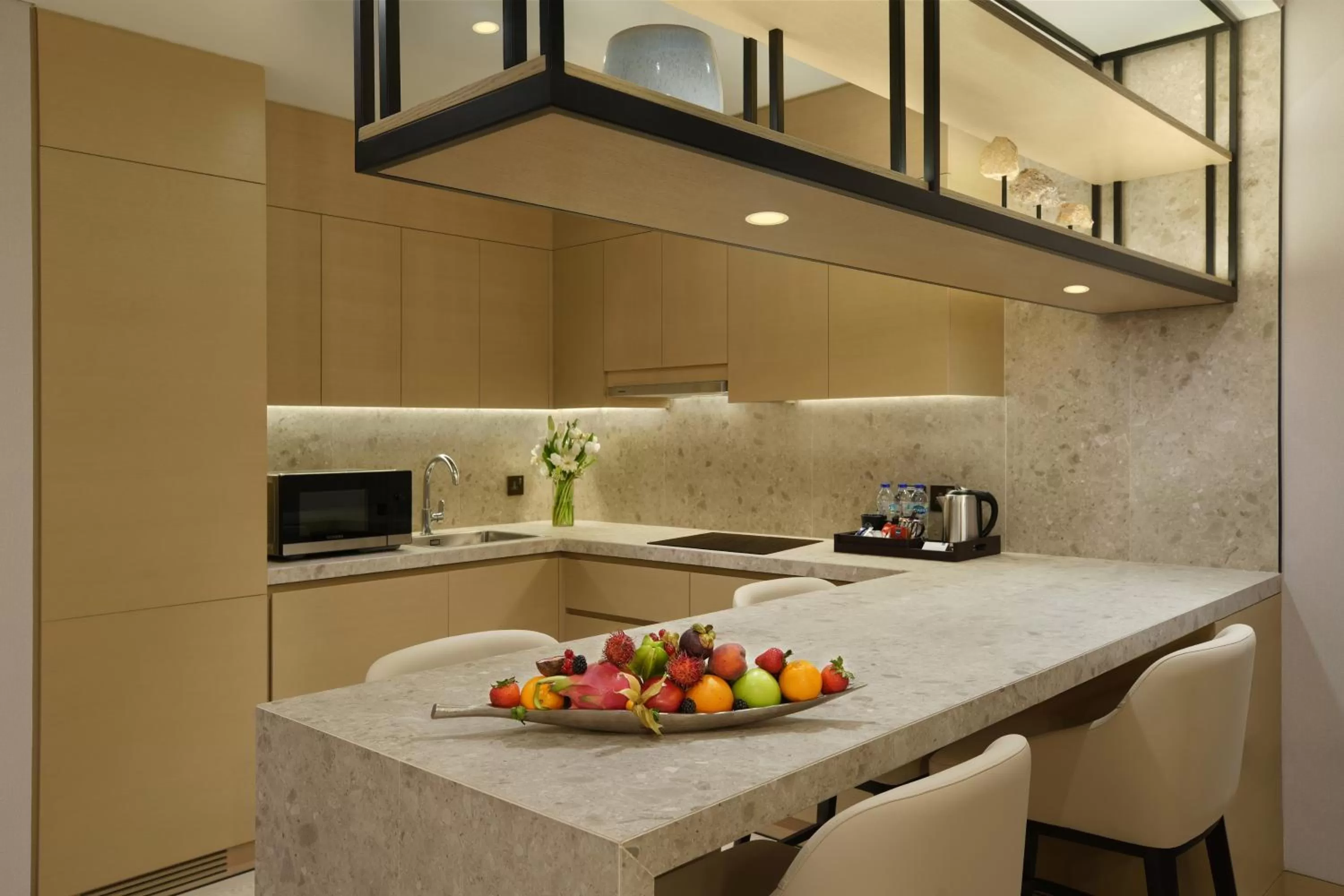 Kitchen or kitchenette in Al Ain Rotana