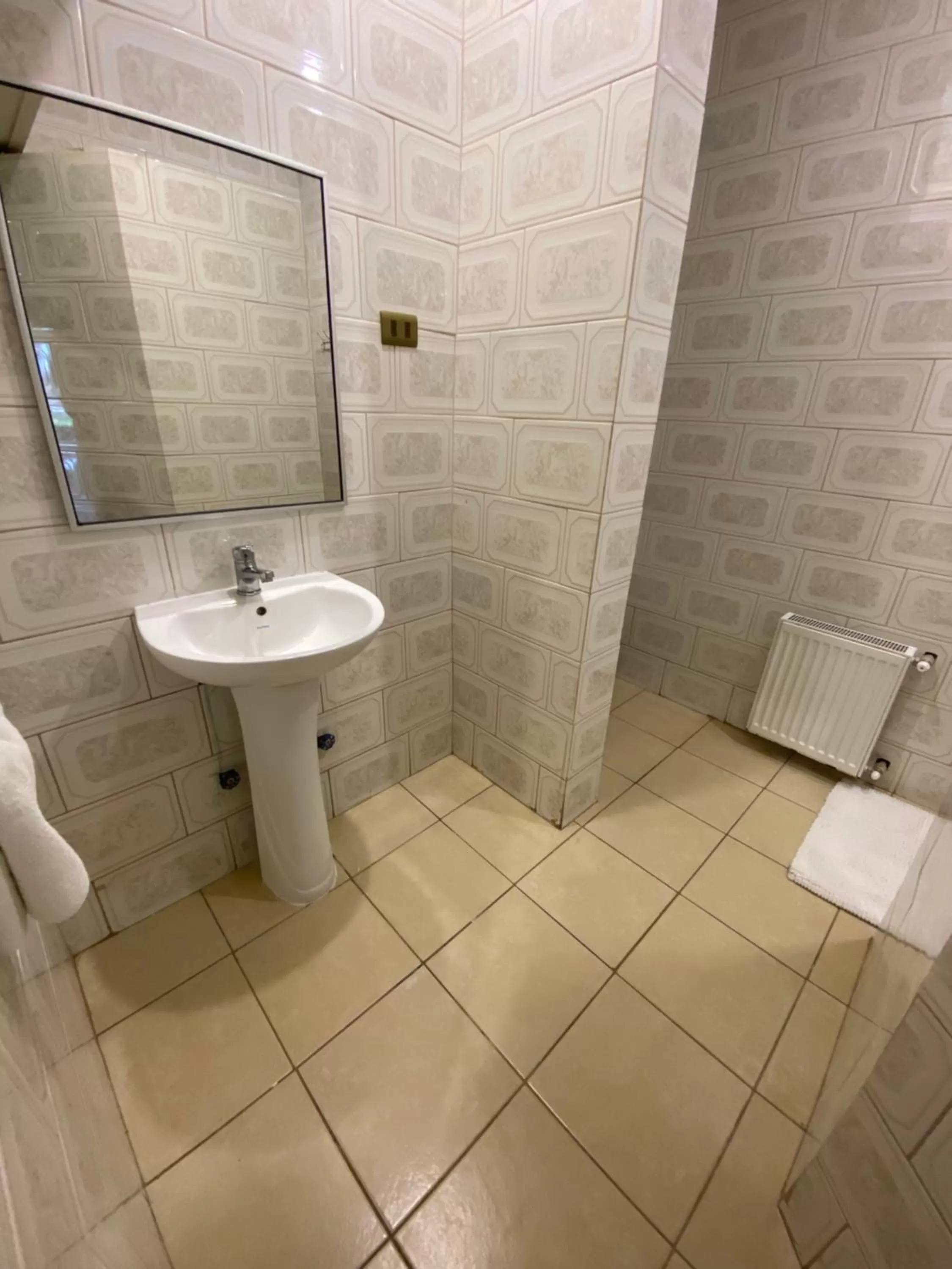 Bathroom in Hotel Santa María