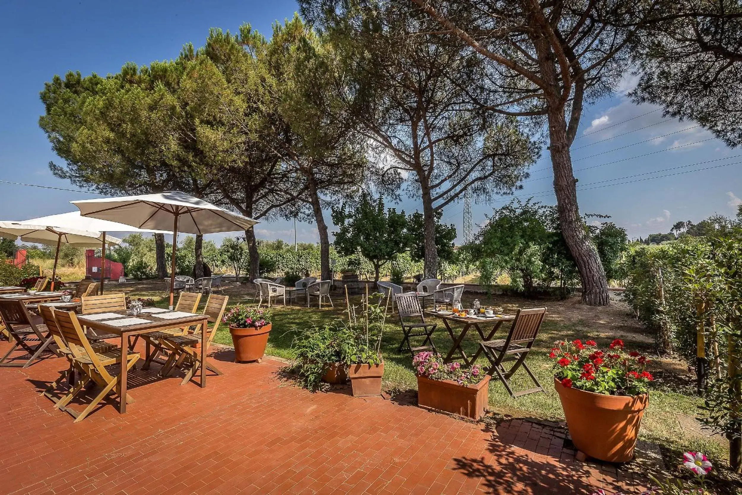 Garden in Locanda il Fornello