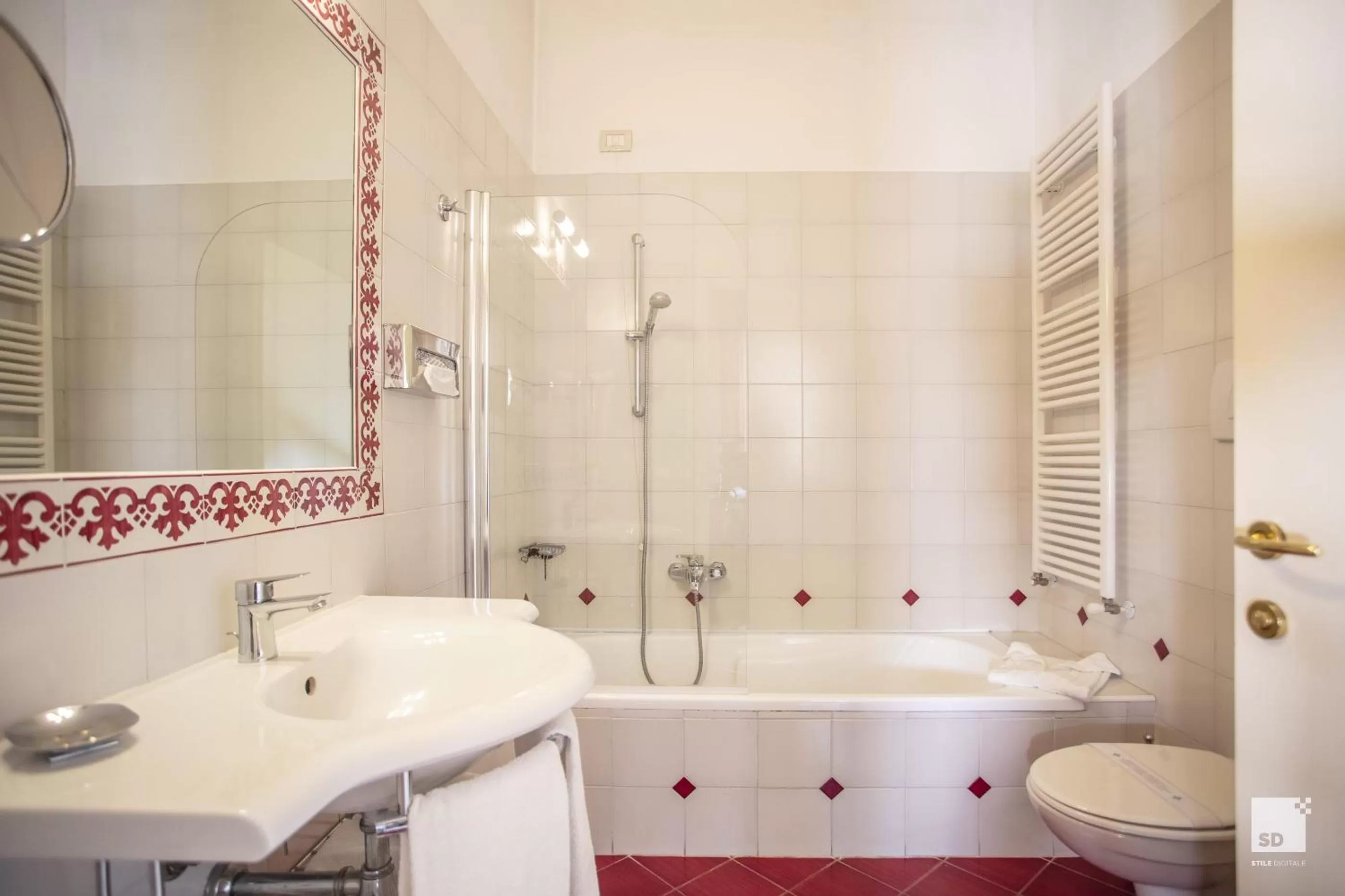 Bathroom in Hotel Alessandro Della Spina