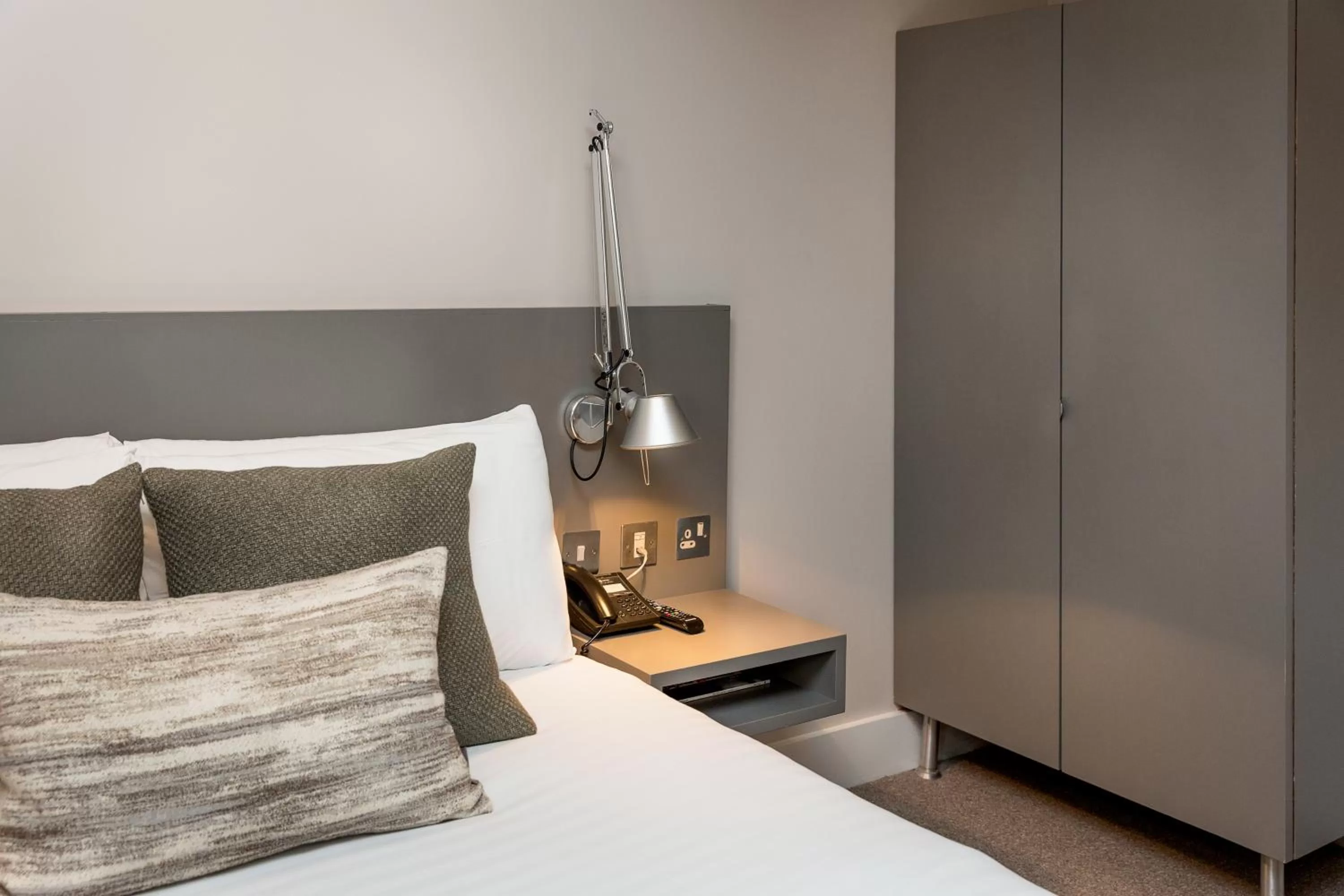 Decorative detail, Bed in Hotel 55