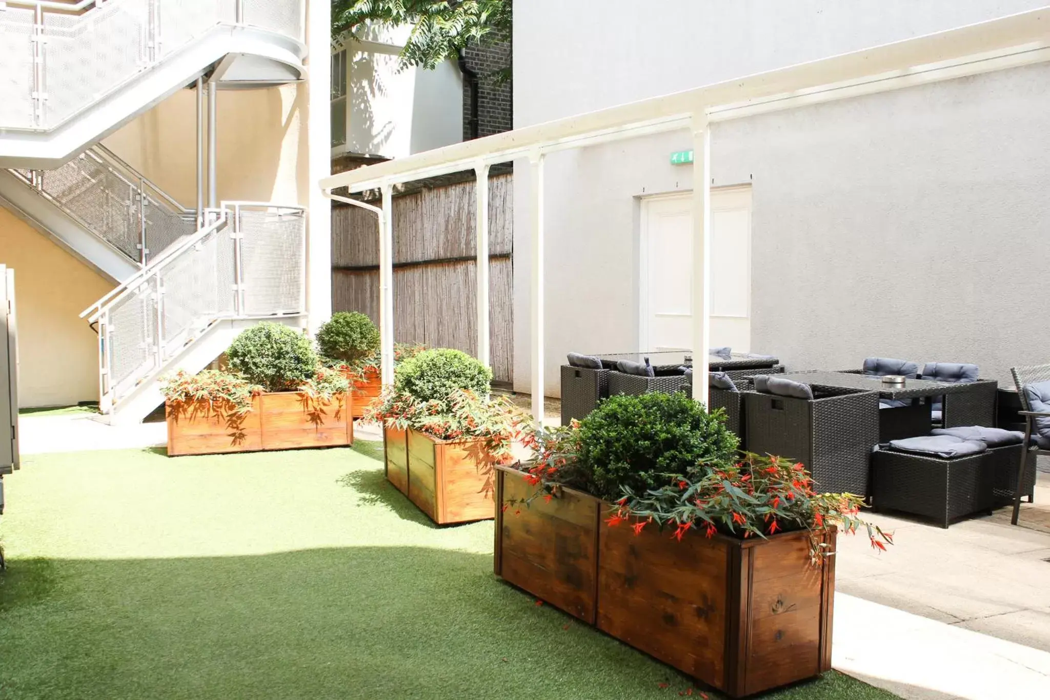 Patio in Grand Plaza Serviced Apartments