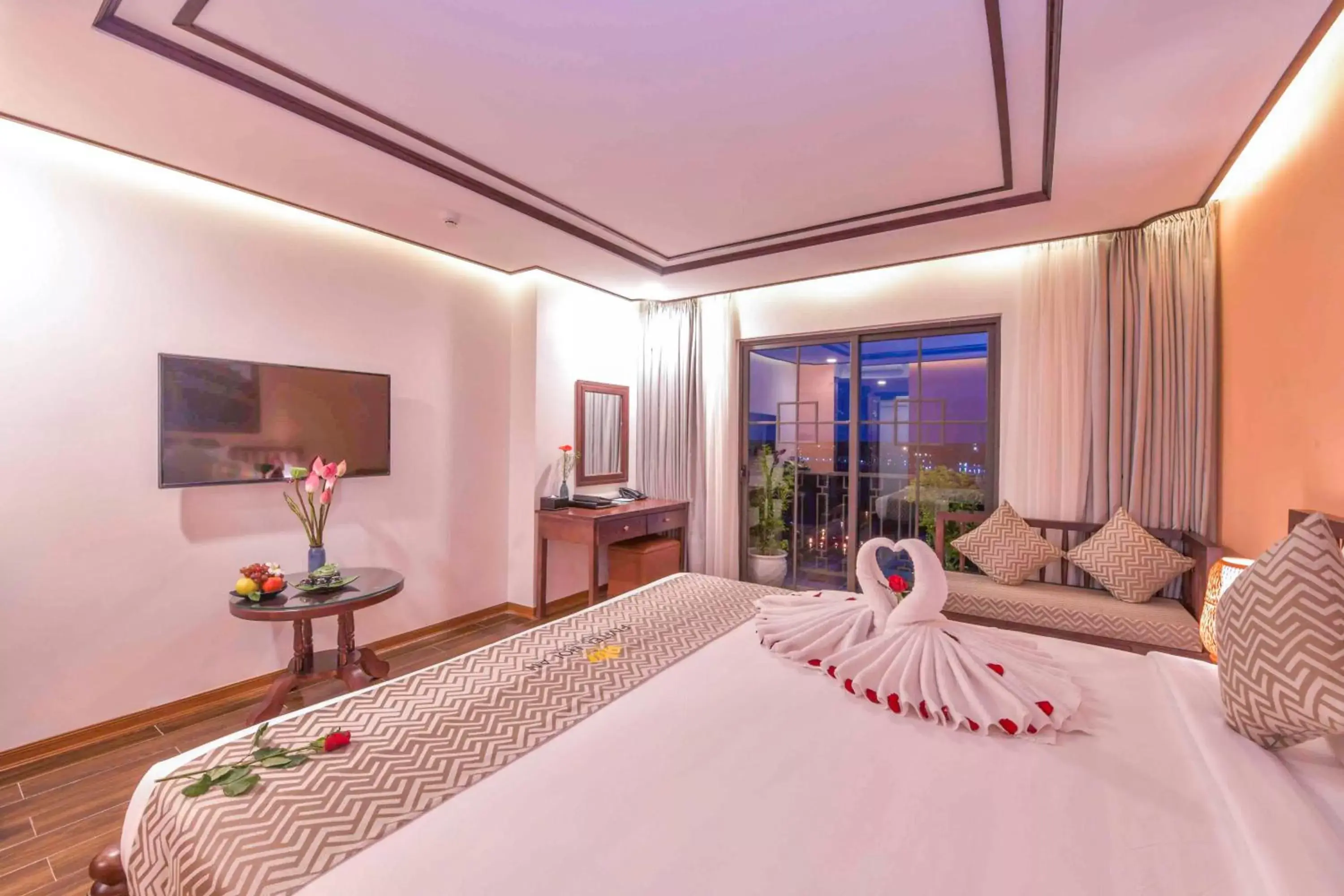 Photo of the whole room, Bed in Fivitel Hoi An Hotel Photo of the whole room, Bed in Fivitel Hoi An Hotel