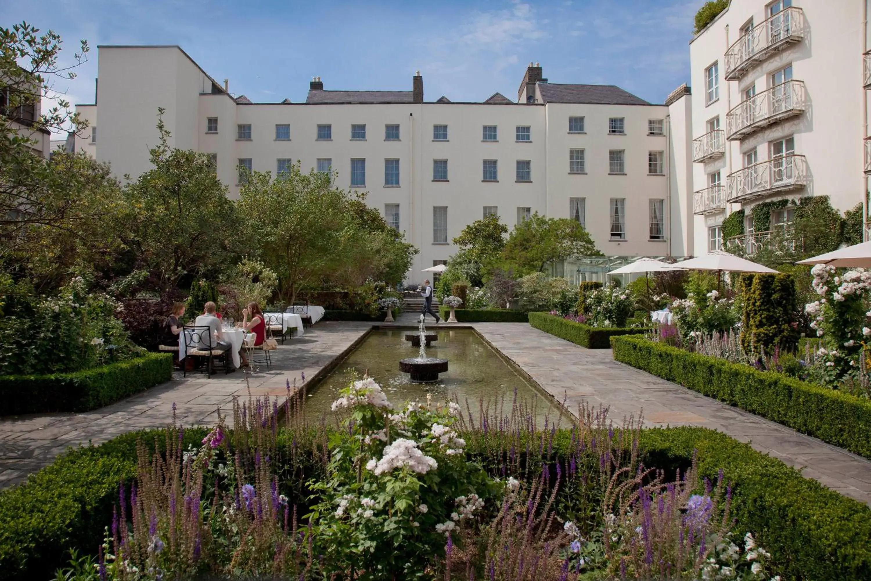 Garden, Property Building in The Merrion Hotel